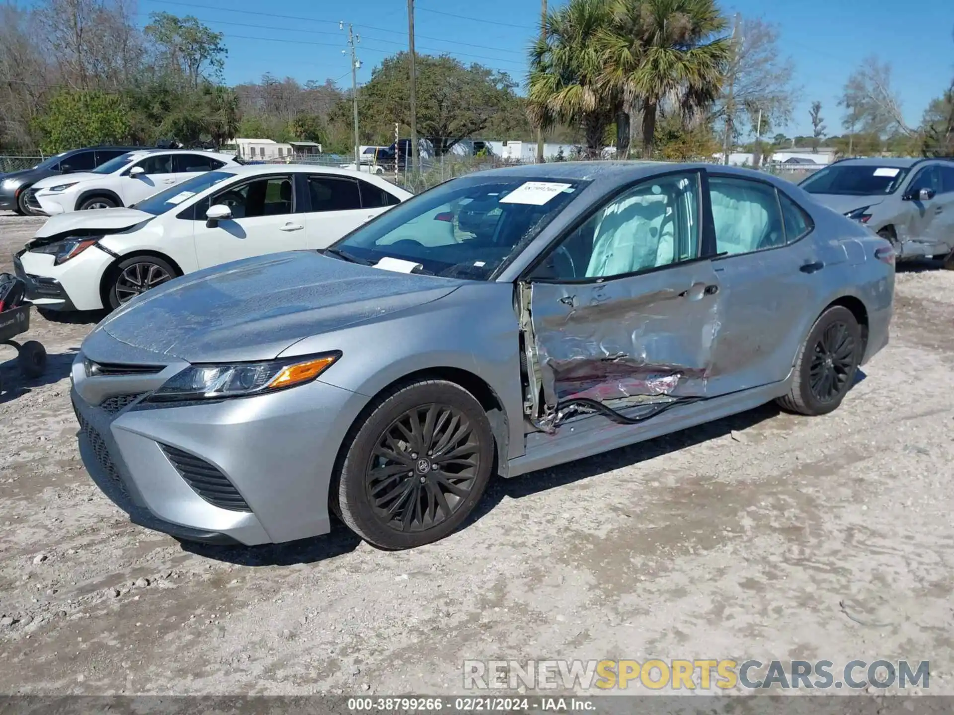 2 Photograph of a damaged car 4T1B11HK1KU286742 TOYOTA CAMRY 2019