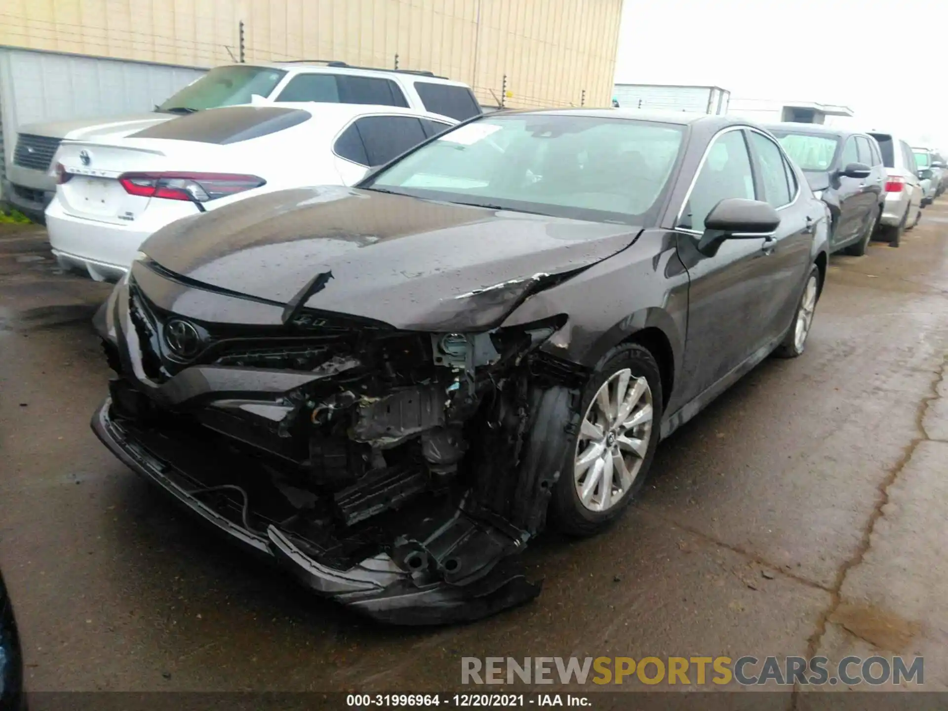 2 Photograph of a damaged car 4T1B11HK1KU286787 TOYOTA CAMRY 2019