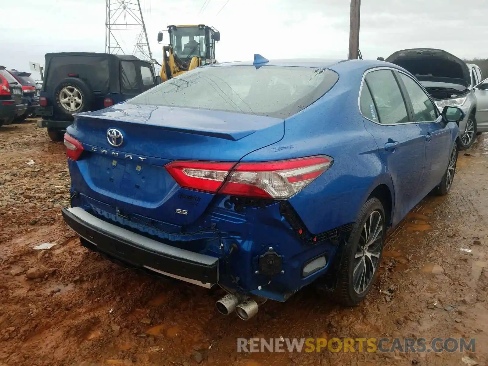 4 Photograph of a damaged car 4T1B11HK1KU288863 TOYOTA CAMRY 2019