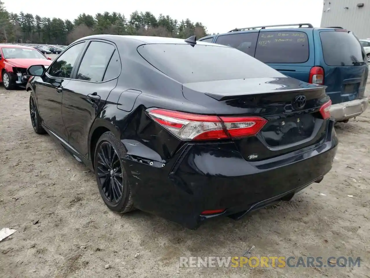 3 Photograph of a damaged car 4T1B11HK1KU292458 TOYOTA CAMRY 2019