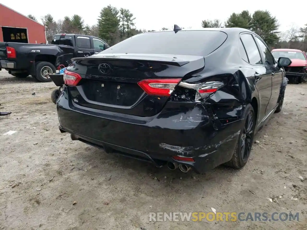 4 Photograph of a damaged car 4T1B11HK1KU292458 TOYOTA CAMRY 2019