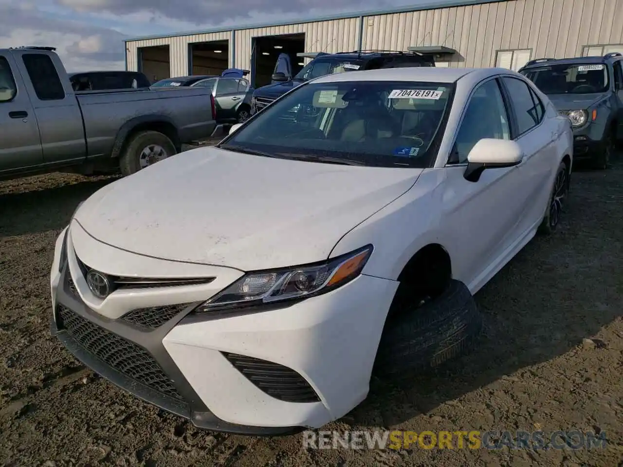 2 Photograph of a damaged car 4T1B11HK1KU292878 TOYOTA CAMRY 2019