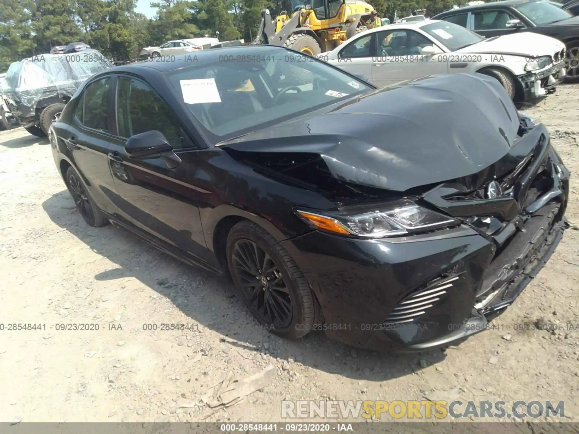 1 Photograph of a damaged car 4T1B11HK1KU295554 TOYOTA CAMRY 2019