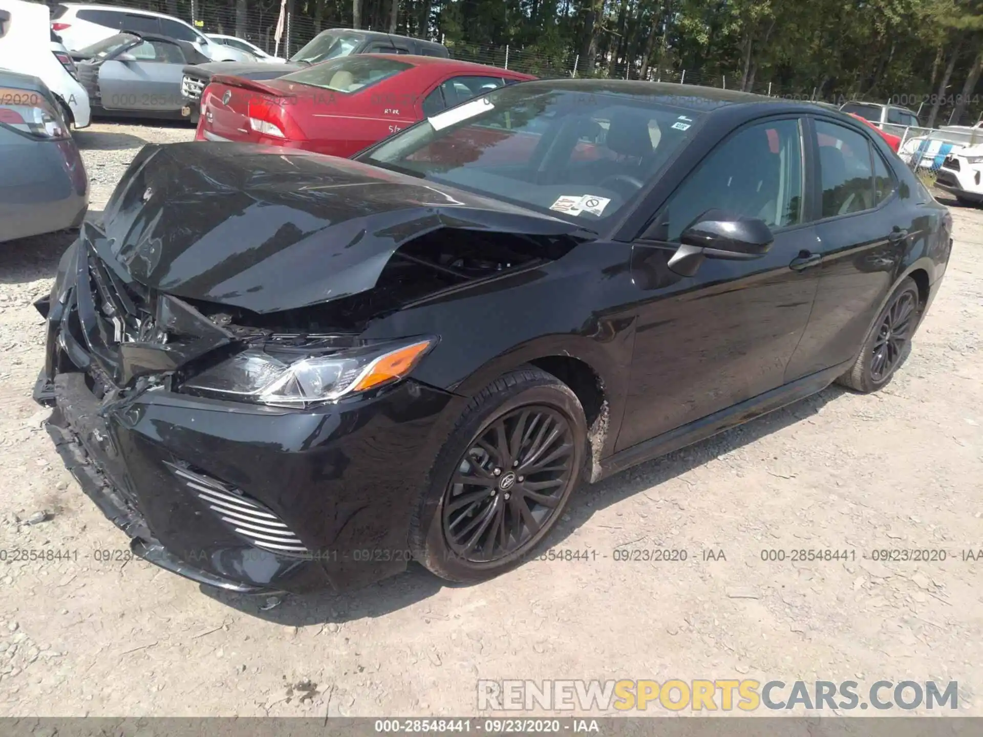 2 Photograph of a damaged car 4T1B11HK1KU295554 TOYOTA CAMRY 2019