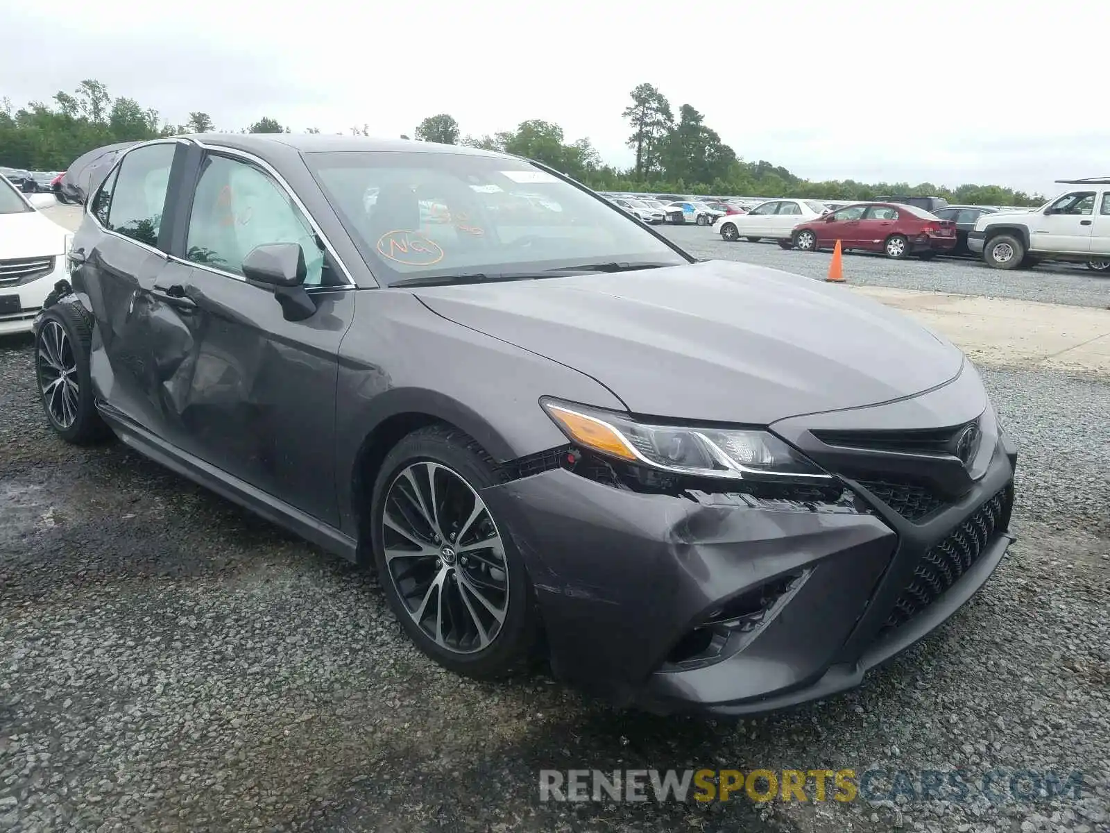 1 Photograph of a damaged car 4T1B11HK1KU297577 TOYOTA CAMRY 2019