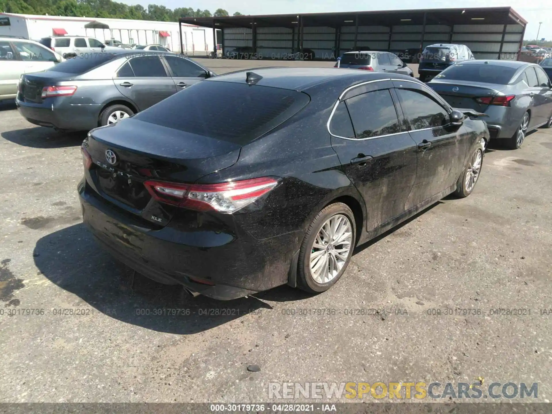 4 Фотография поврежденного автомобиля 4T1B11HK1KU299166 TOYOTA CAMRY 2019