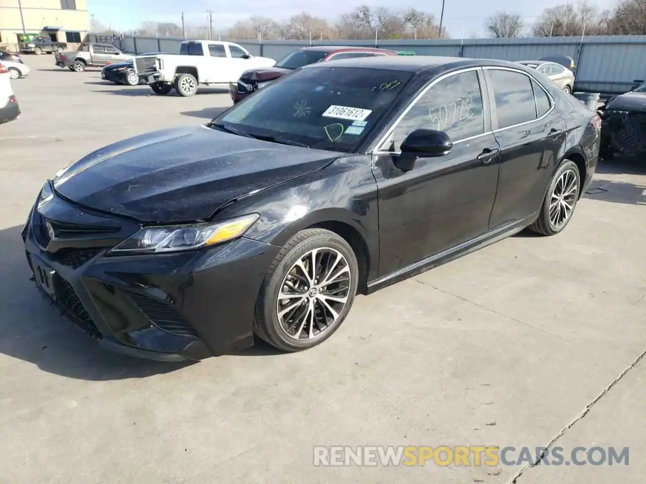 2 Photograph of a damaged car 4T1B11HK1KU679527 TOYOTA CAMRY 2019