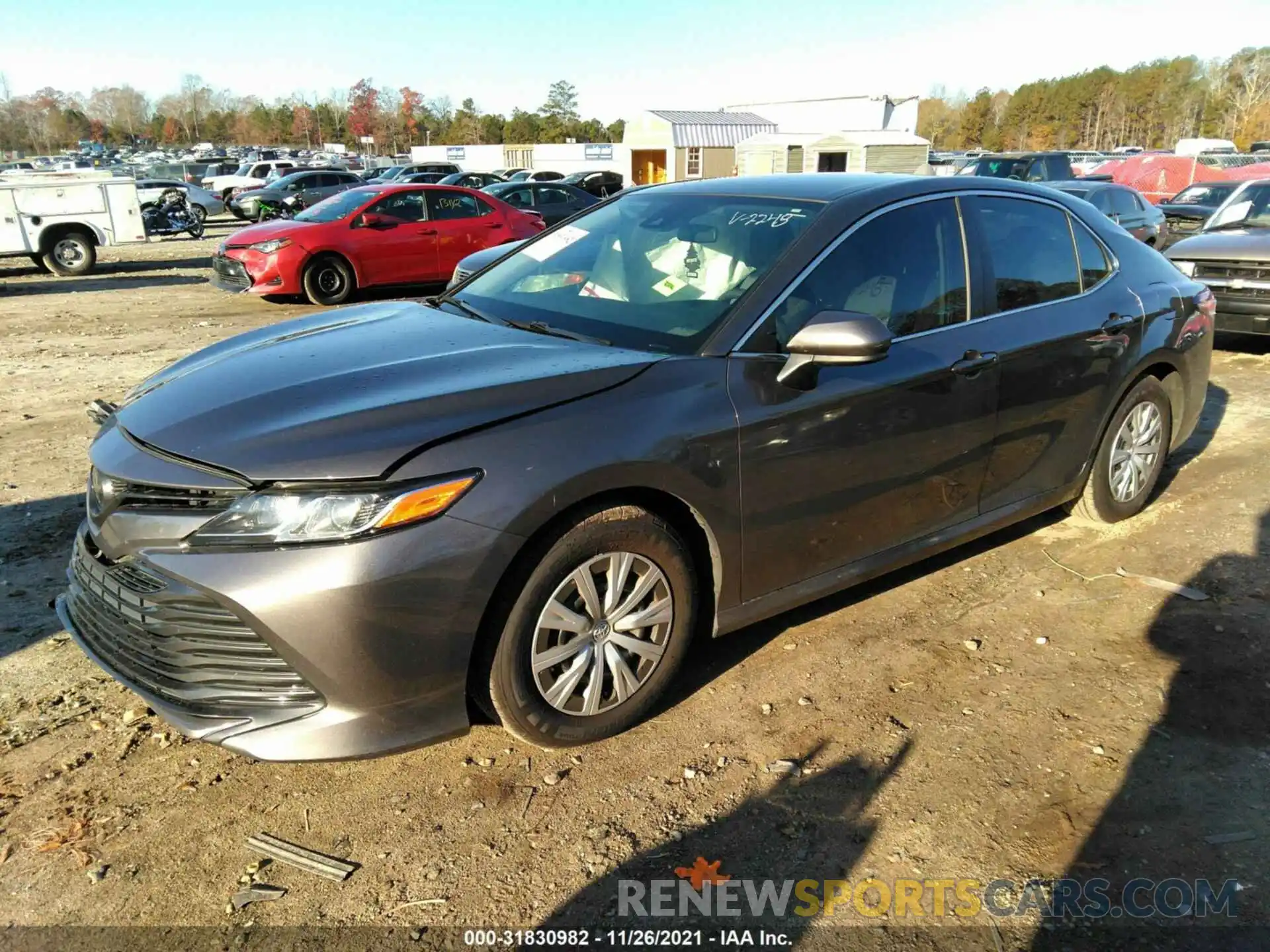 2 Photograph of a damaged car 4T1B11HK1KU682248 TOYOTA CAMRY 2019