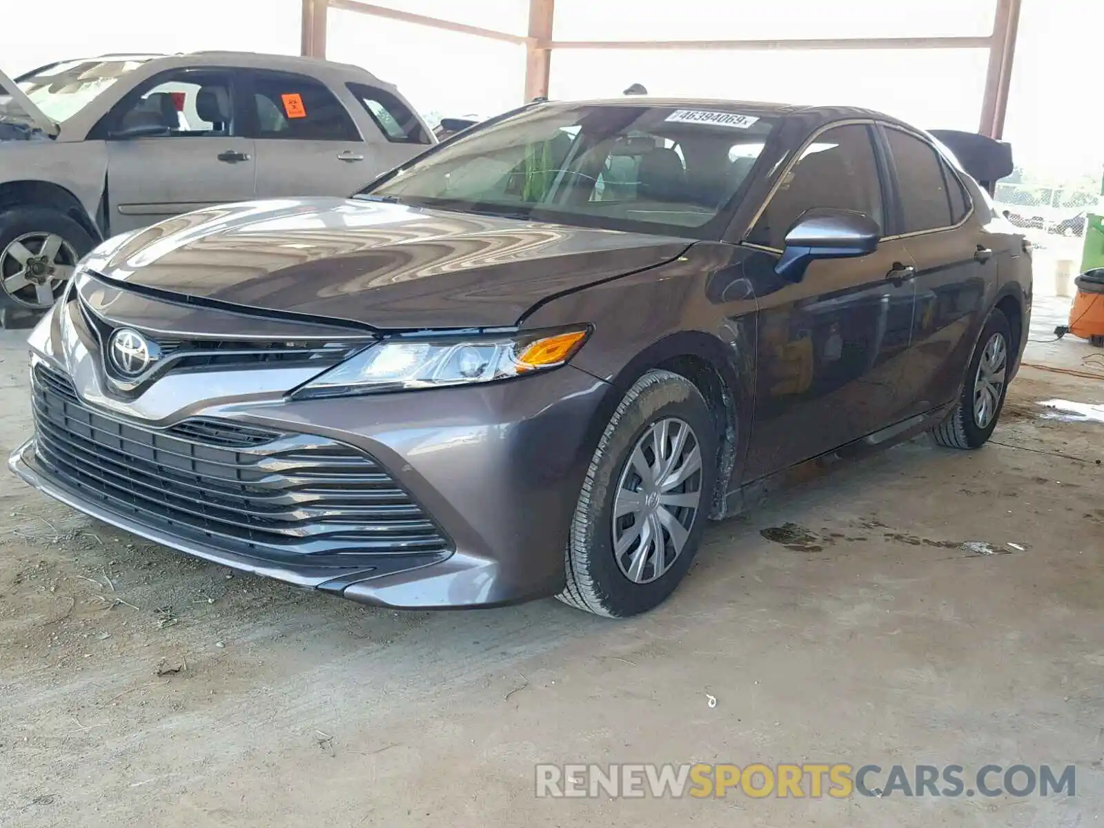 2 Photograph of a damaged car 4T1B11HK1KU682685 TOYOTA CAMRY 2019