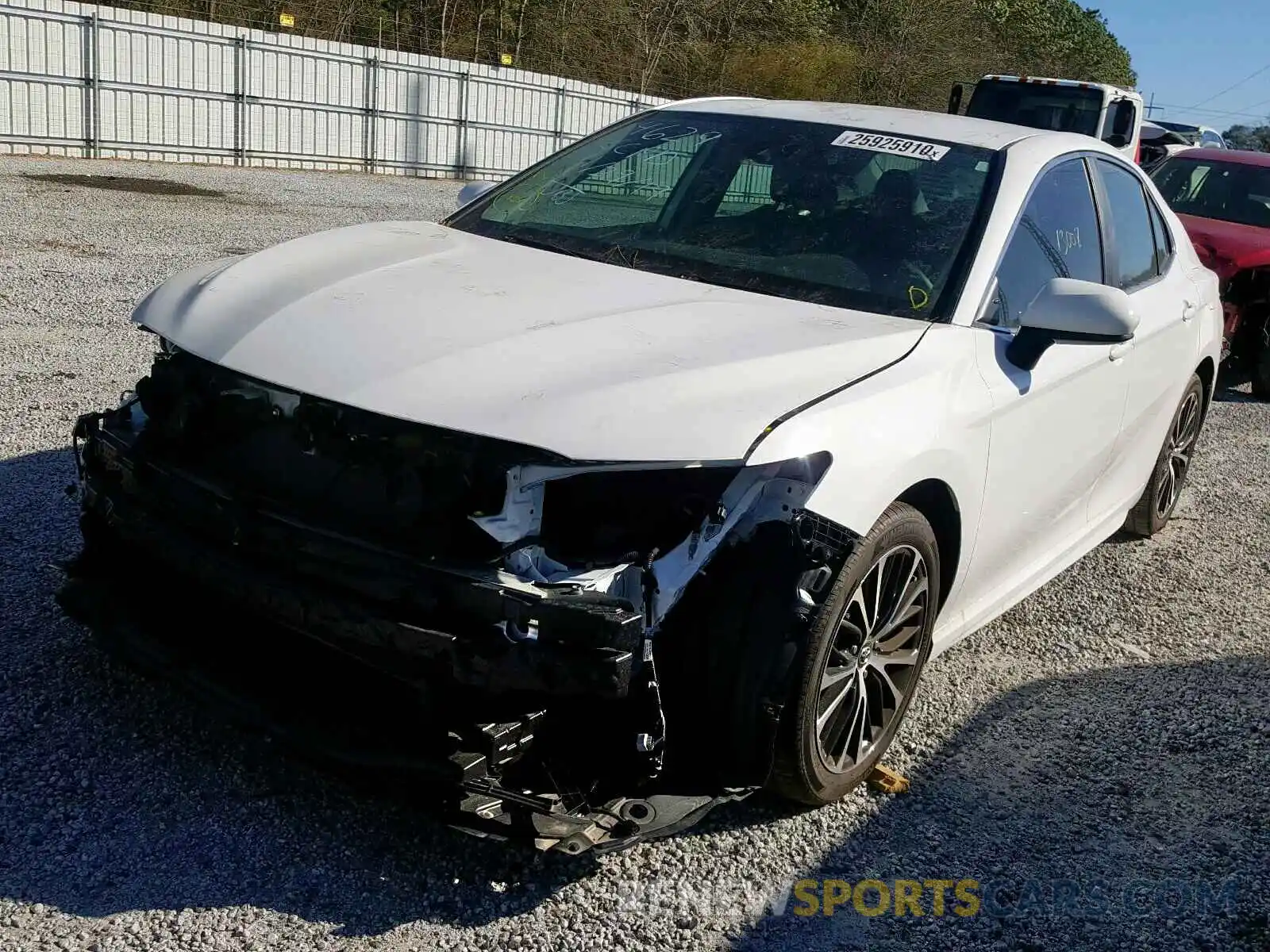 2 Photograph of a damaged car 4T1B11HK1KU684629 TOYOTA CAMRY 2019