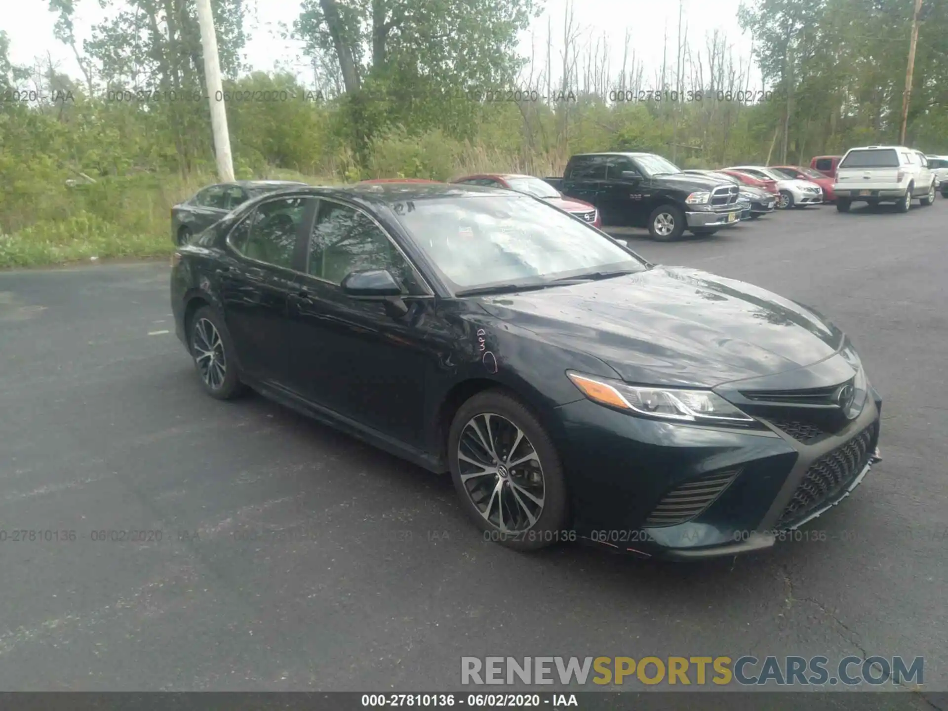 1 Photograph of a damaged car 4T1B11HK1KU685893 TOYOTA CAMRY 2019