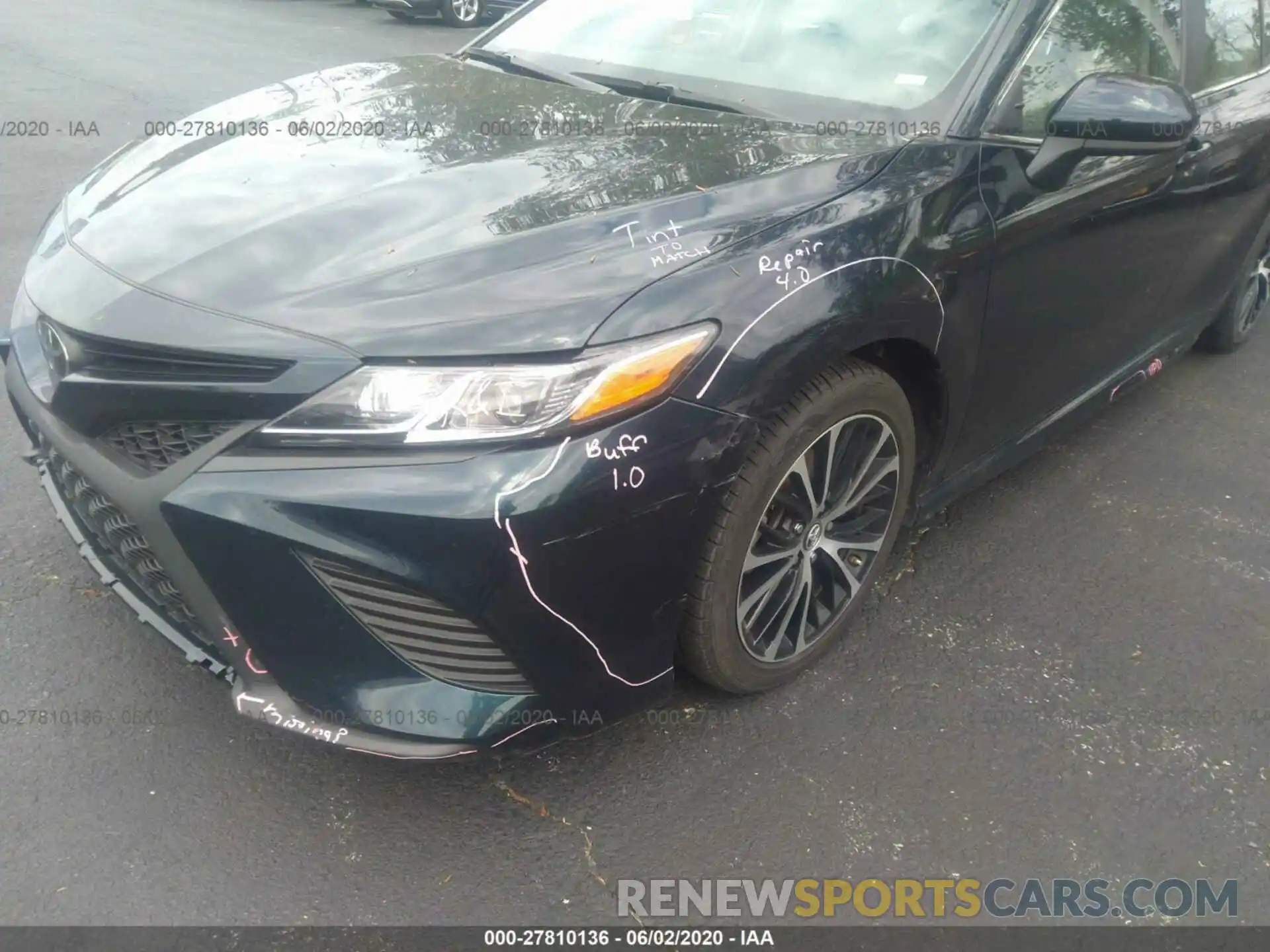 6 Photograph of a damaged car 4T1B11HK1KU685893 TOYOTA CAMRY 2019