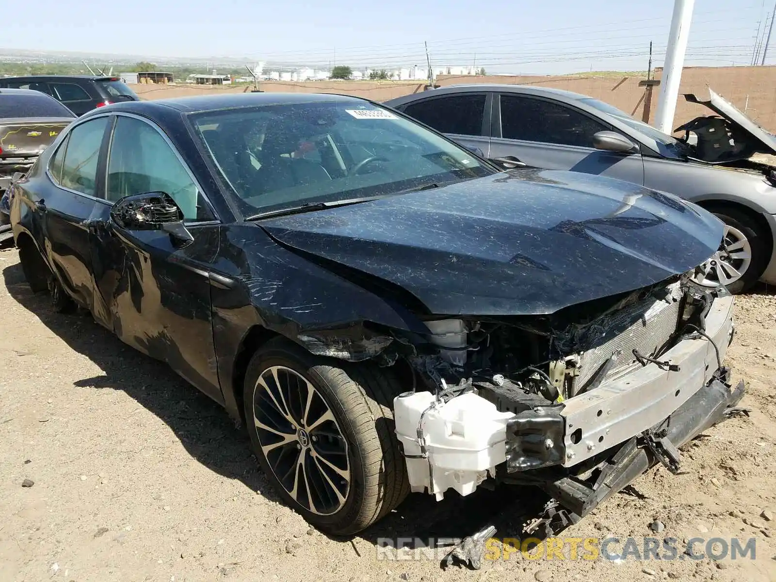 1 Photograph of a damaged car 4T1B11HK1KU688616 TOYOTA CAMRY 2019