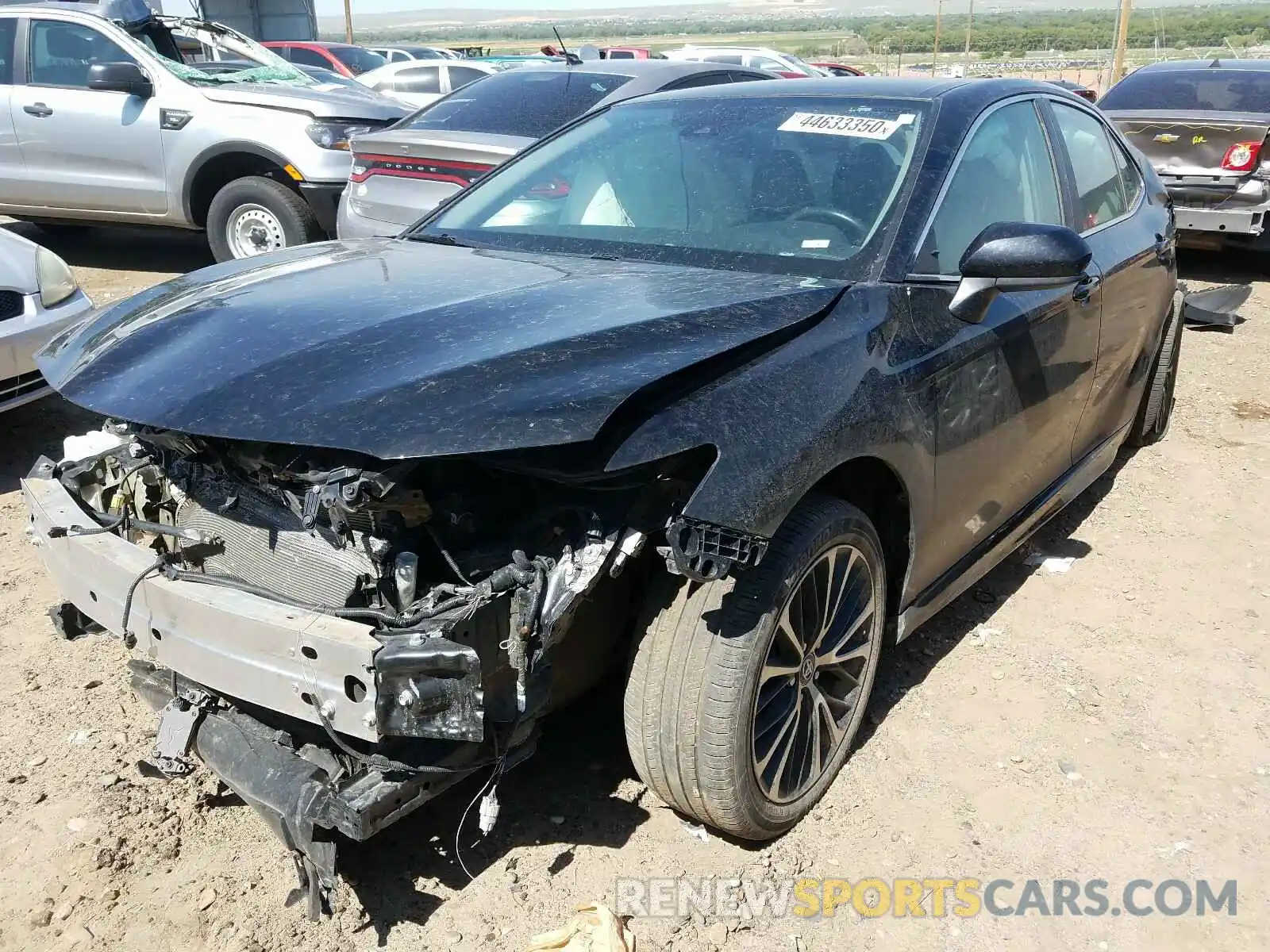 2 Photograph of a damaged car 4T1B11HK1KU688616 TOYOTA CAMRY 2019