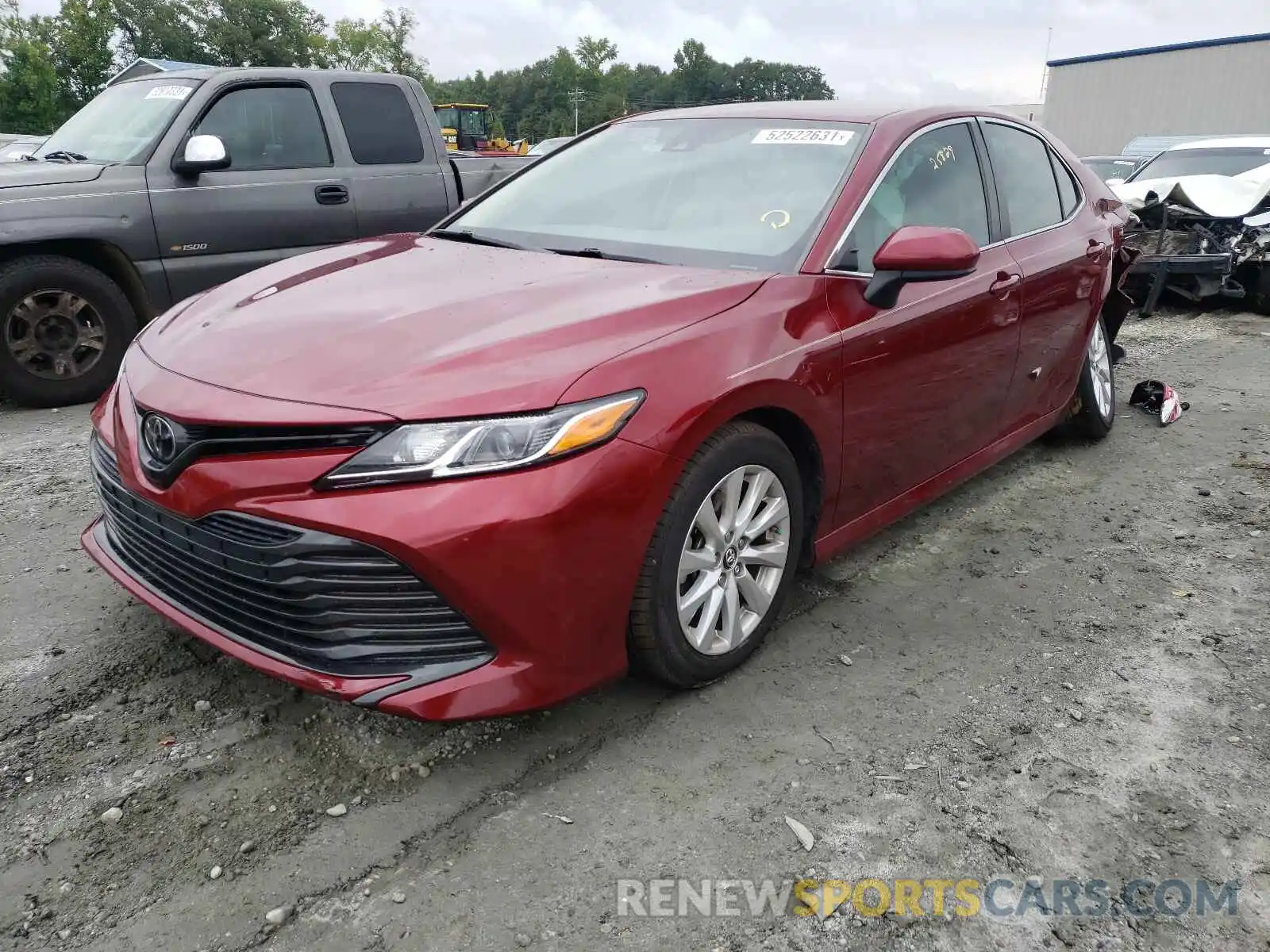 2 Photograph of a damaged car 4T1B11HK1KU689460 TOYOTA CAMRY 2019