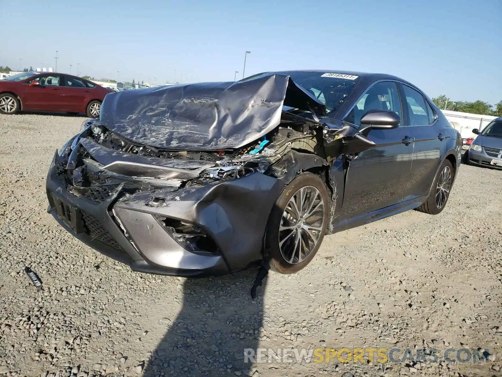 2 Photograph of a damaged car 4T1B11HK1KU691791 TOYOTA CAMRY 2019