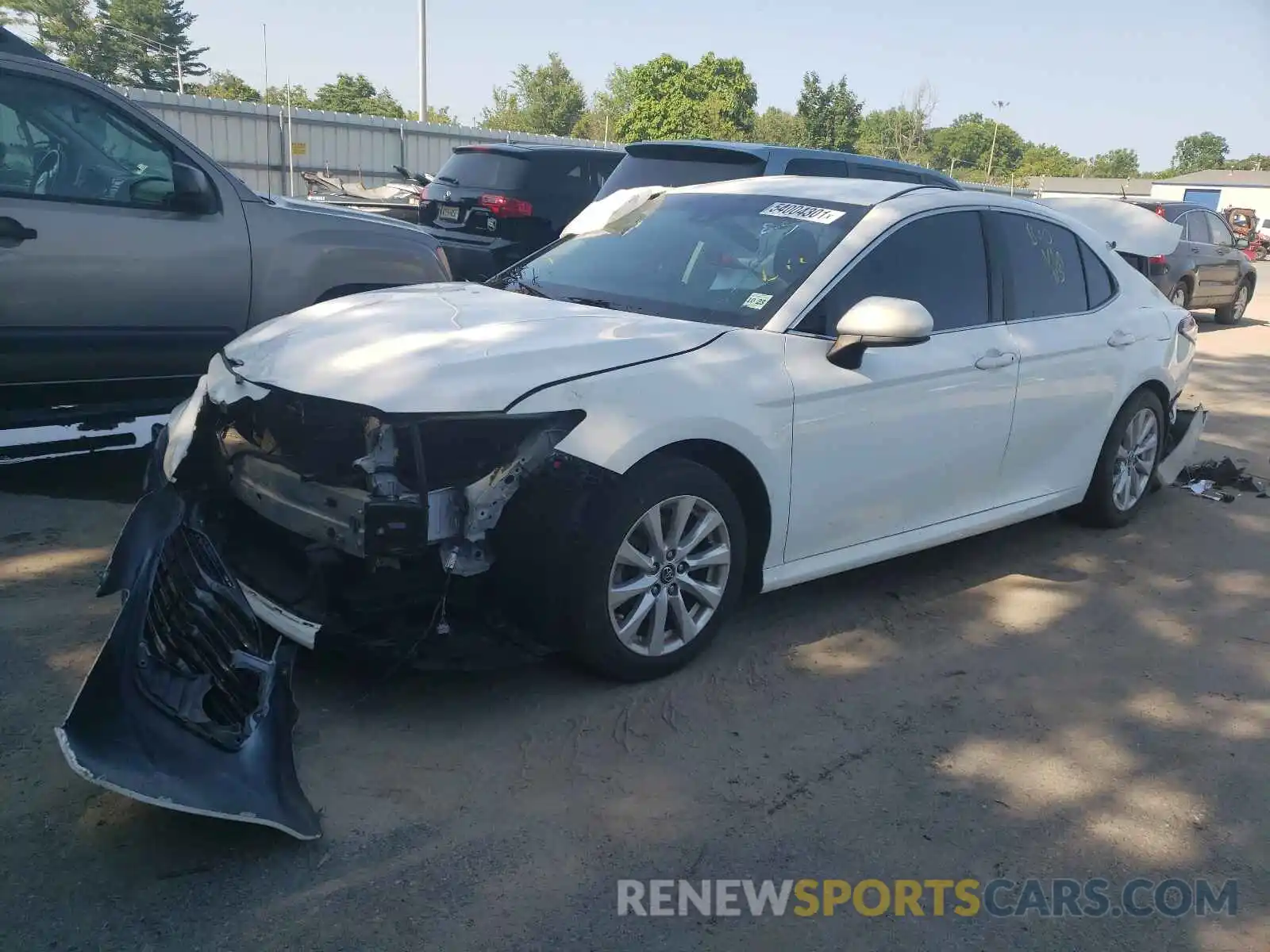 2 Photograph of a damaged car 4T1B11HK1KU691841 TOYOTA CAMRY 2019