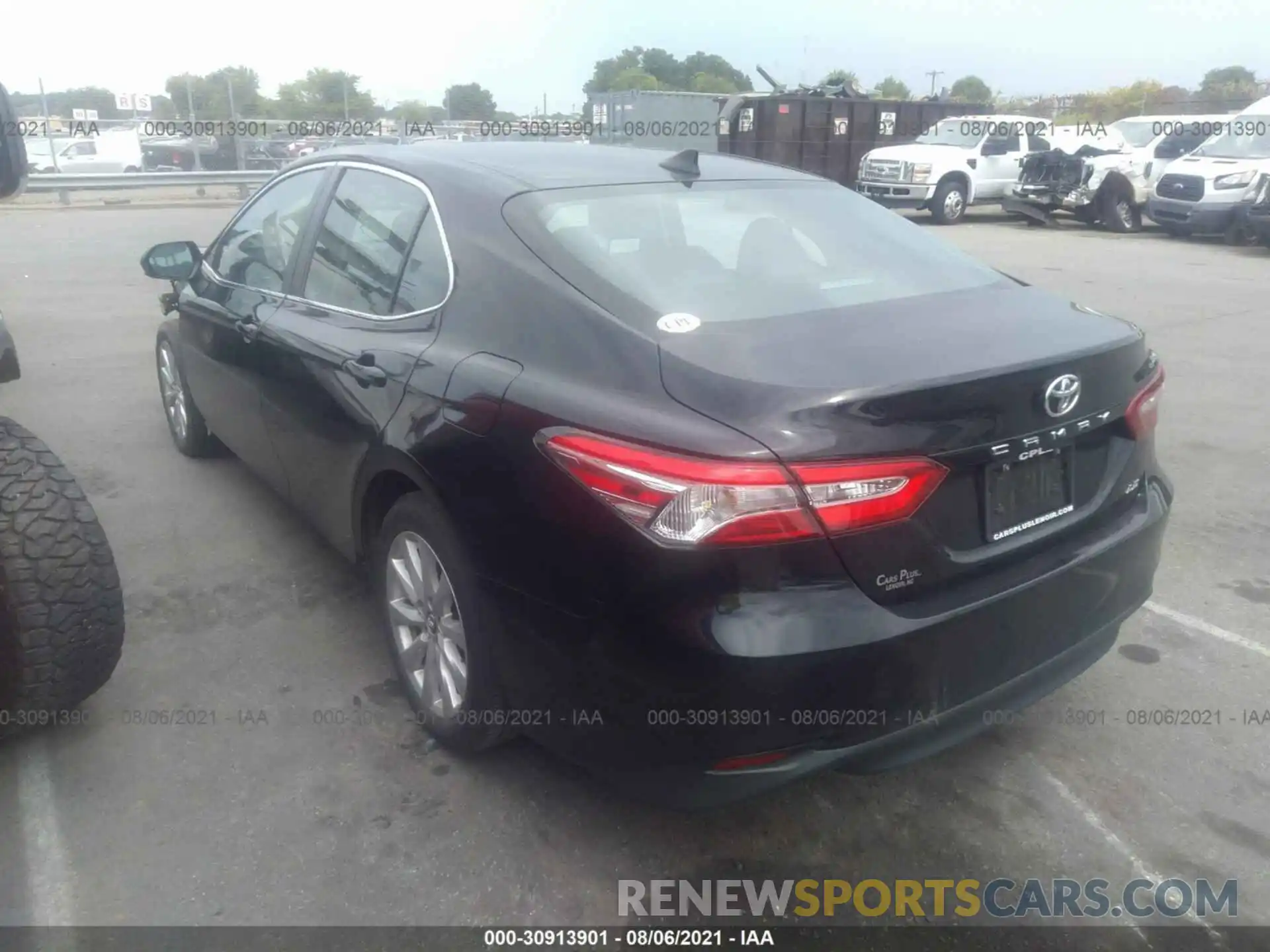 3 Photograph of a damaged car 4T1B11HK1KU691855 TOYOTA CAMRY 2019