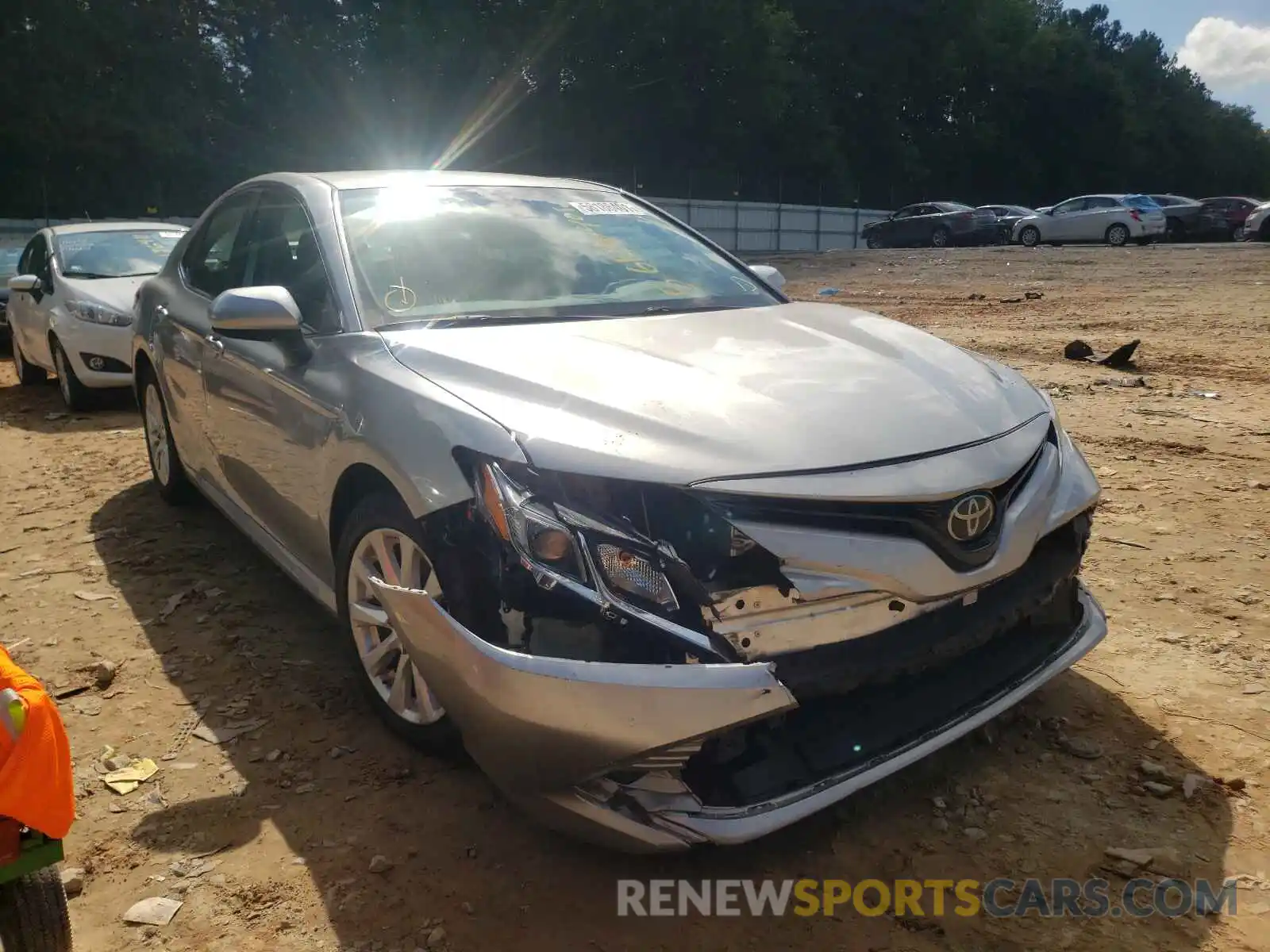 1 Photograph of a damaged car 4T1B11HK1KU691905 TOYOTA CAMRY 2019