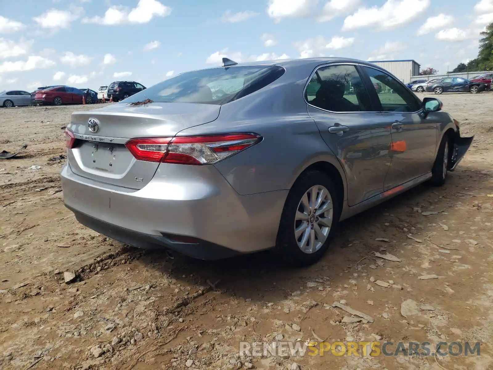 4 Photograph of a damaged car 4T1B11HK1KU691905 TOYOTA CAMRY 2019