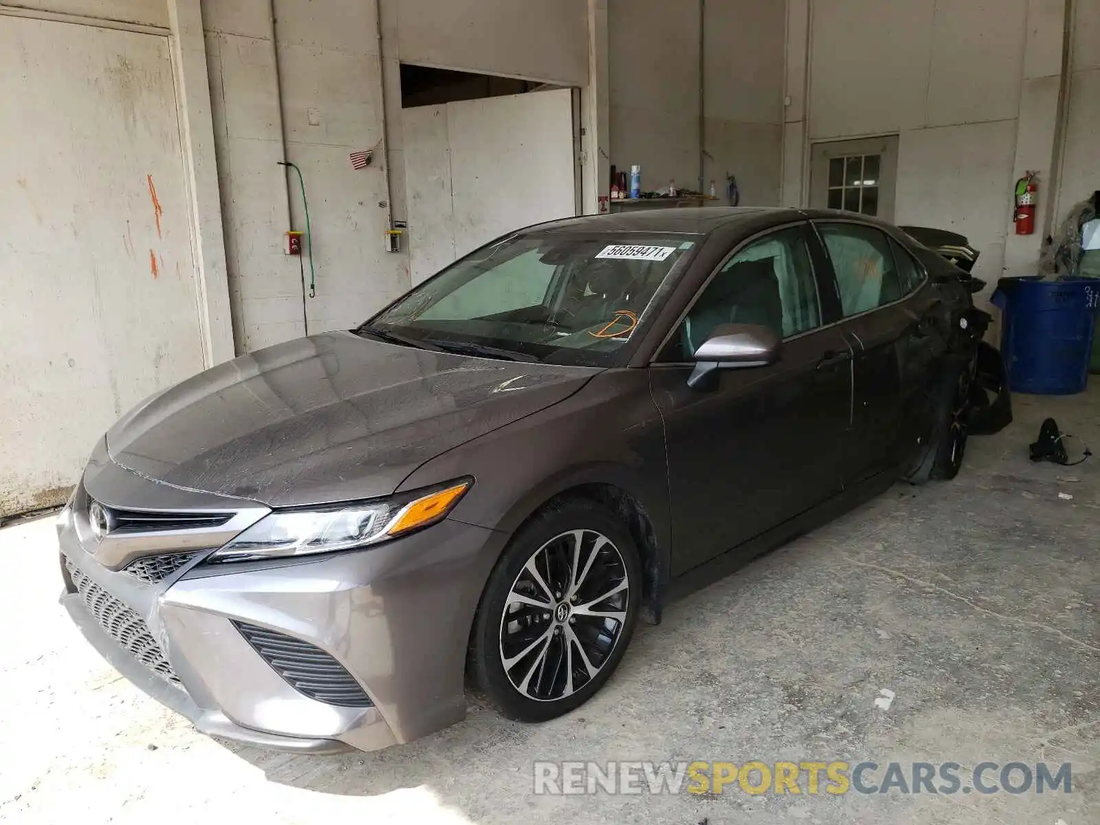 2 Photograph of a damaged car 4T1B11HK1KU693315 TOYOTA CAMRY 2019