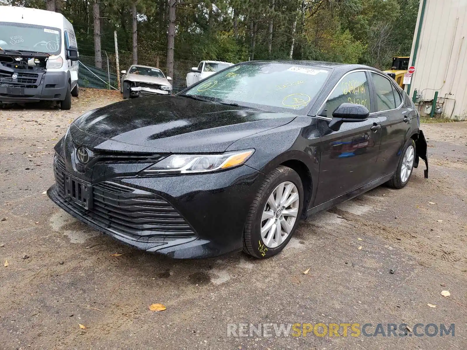 2 Photograph of a damaged car 4T1B11HK1KU694190 TOYOTA CAMRY 2019