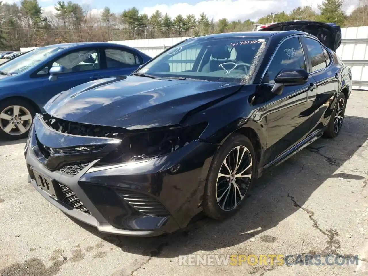 2 Photograph of a damaged car 4T1B11HK1KU694531 TOYOTA CAMRY 2019