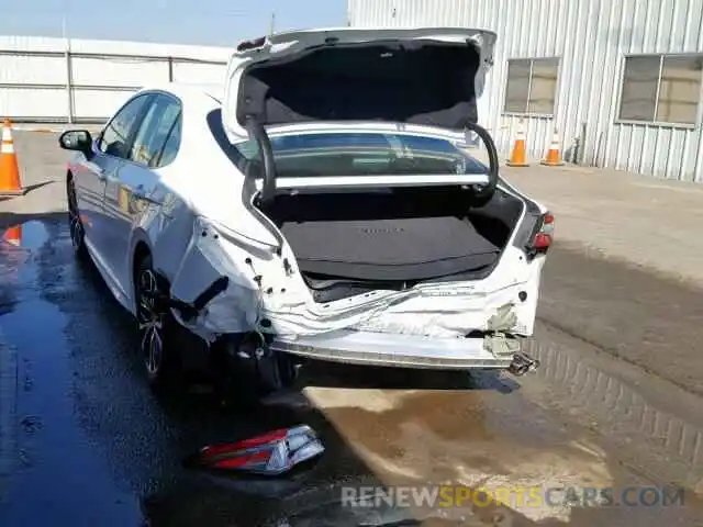 3 Photograph of a damaged car 4T1B11HK1KU696358 TOYOTA CAMRY 2019