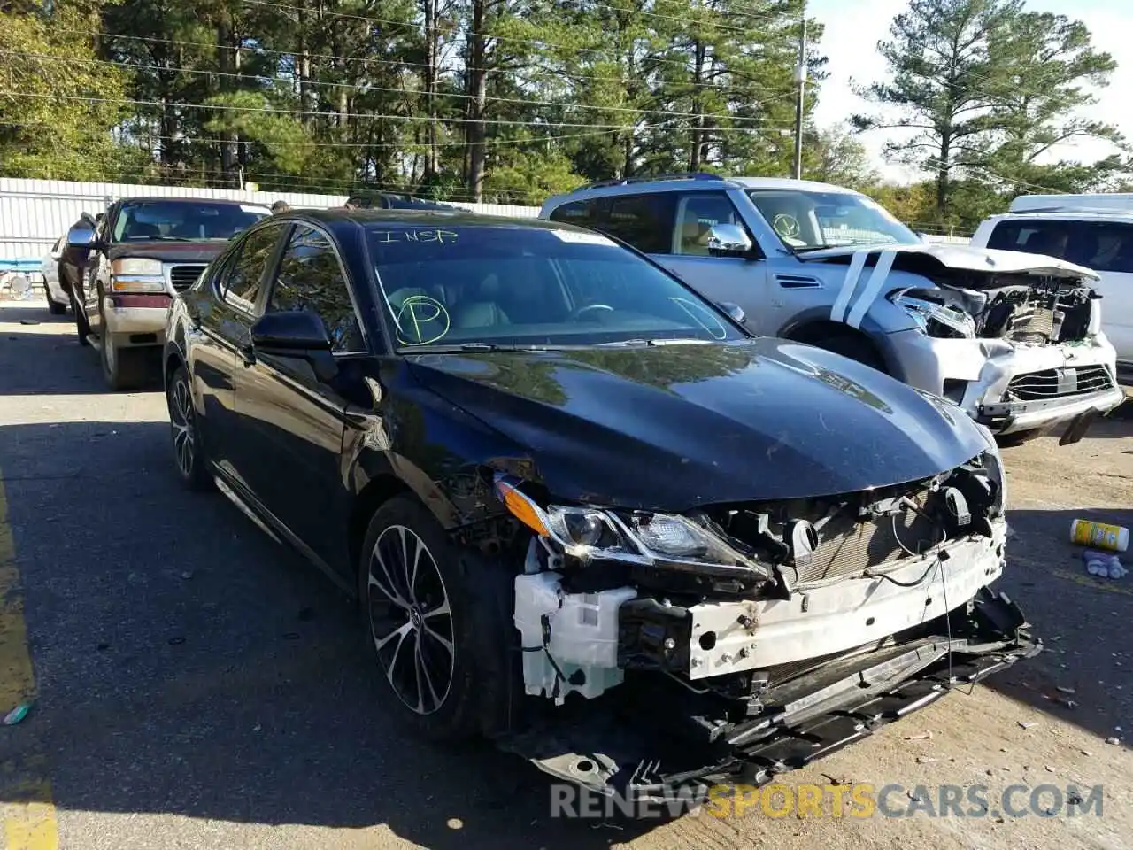 1 Photograph of a damaged car 4T1B11HK1KU697431 TOYOTA CAMRY 2019