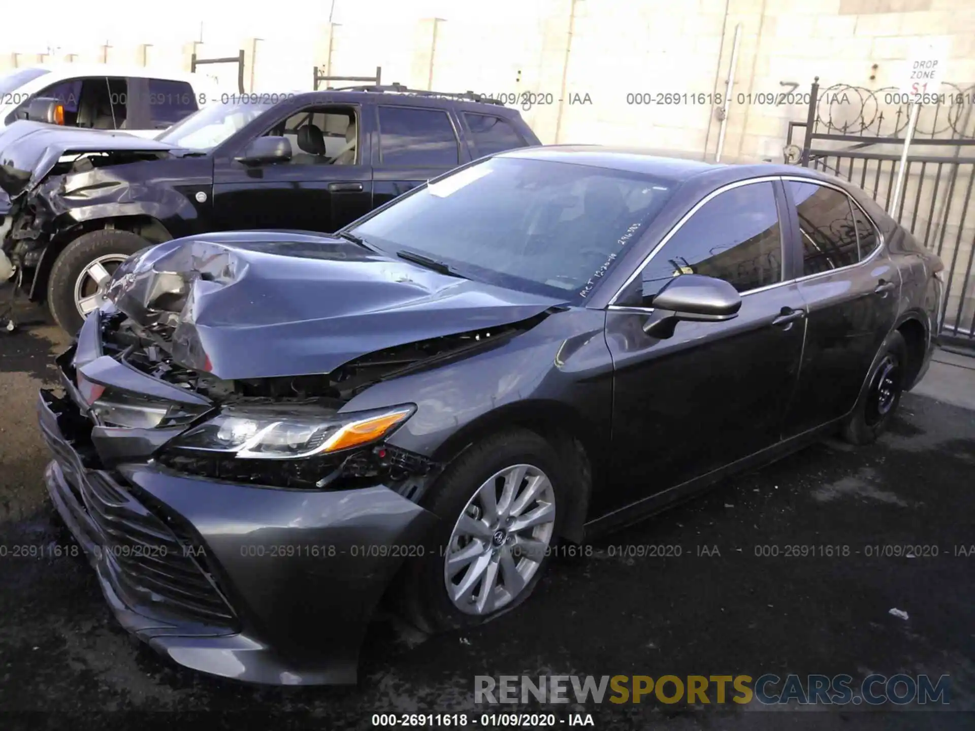 2 Photograph of a damaged car 4T1B11HK1KU698238 TOYOTA CAMRY 2019