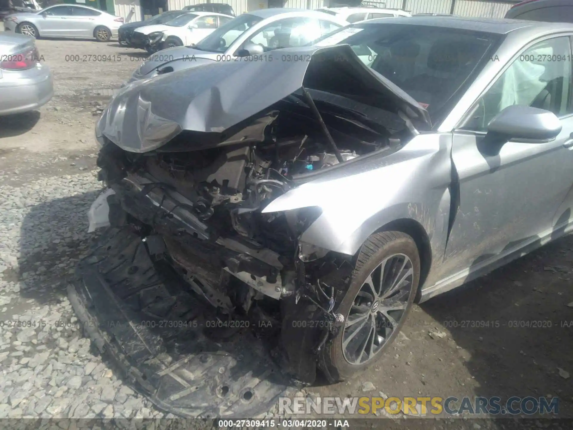 6 Photograph of a damaged car 4T1B11HK1KU698837 TOYOTA CAMRY 2019
