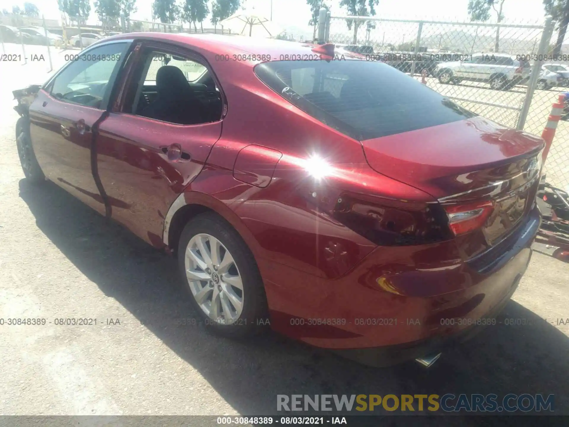 3 Photograph of a damaged car 4T1B11HK1KU699549 TOYOTA CAMRY 2019