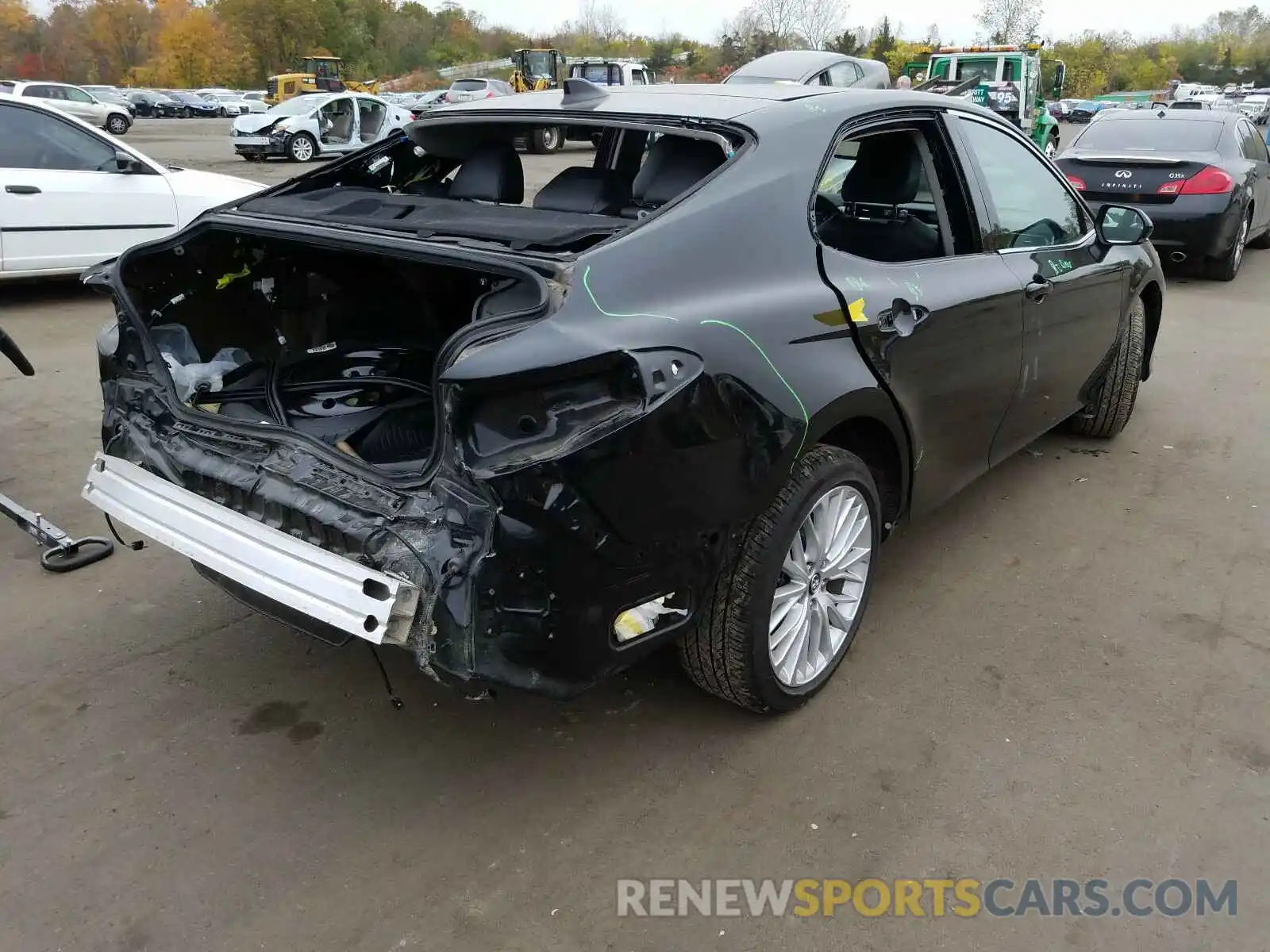 4 Photograph of a damaged car 4T1B11HK1KU699583 TOYOTA CAMRY 2019