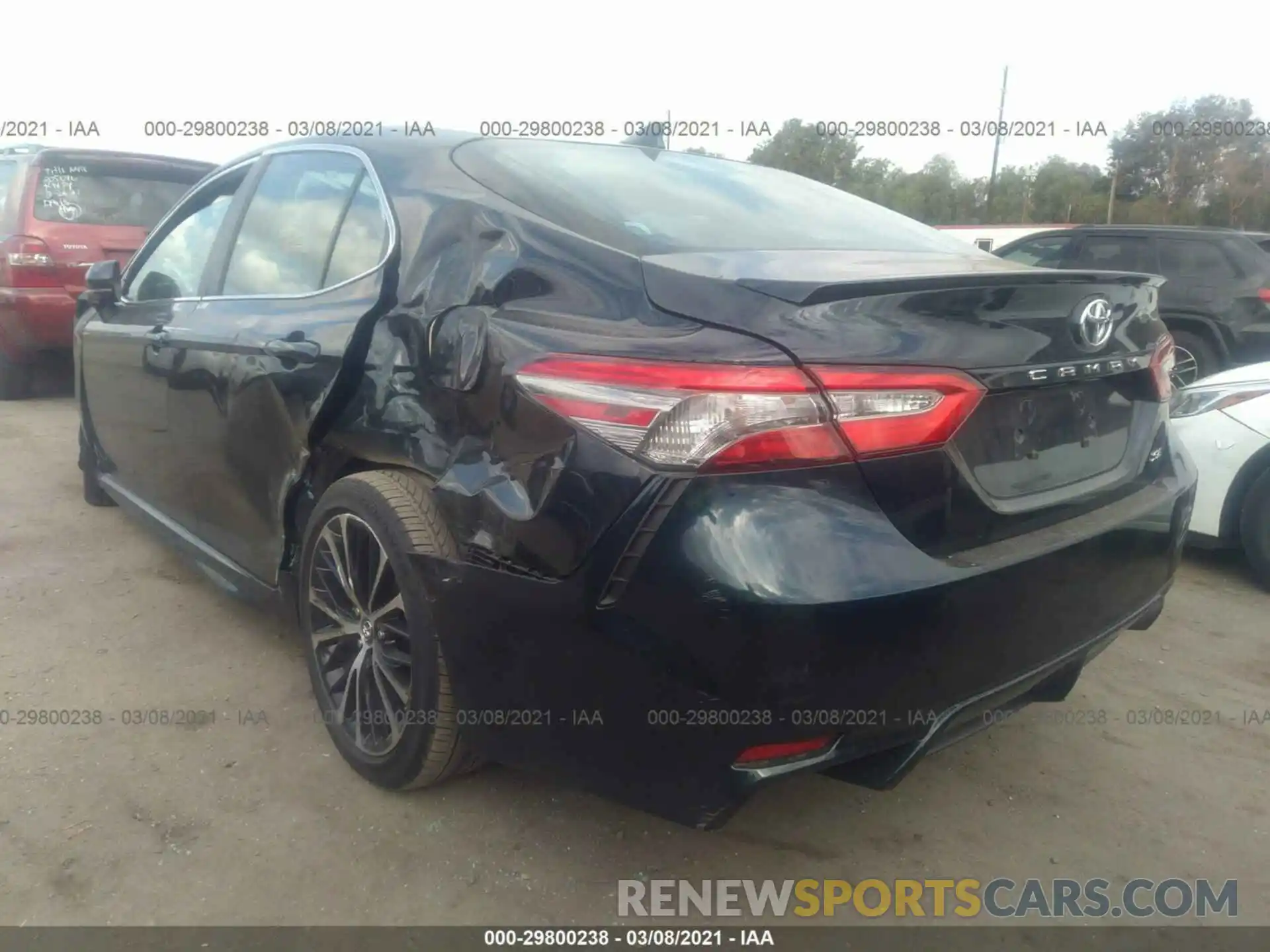 3 Photograph of a damaged car 4T1B11HK1KU699986 TOYOTA CAMRY 2019