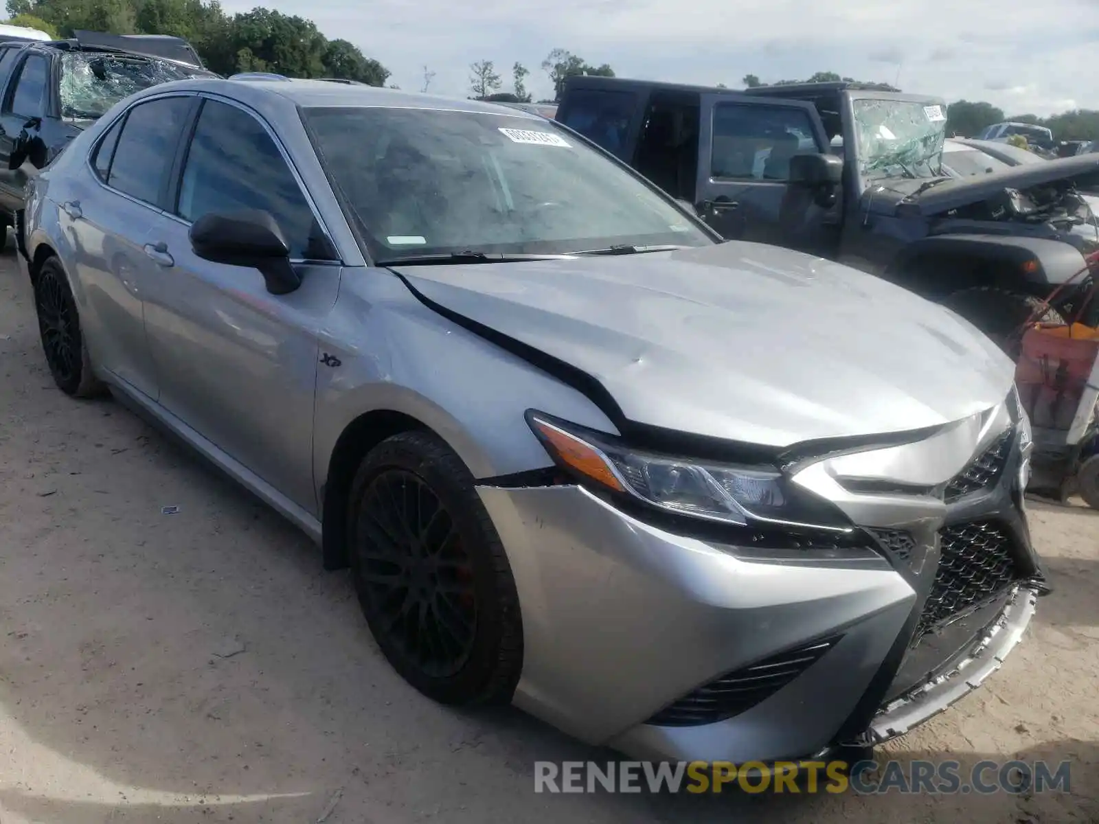 1 Photograph of a damaged car 4T1B11HK1KU700036 TOYOTA CAMRY 2019