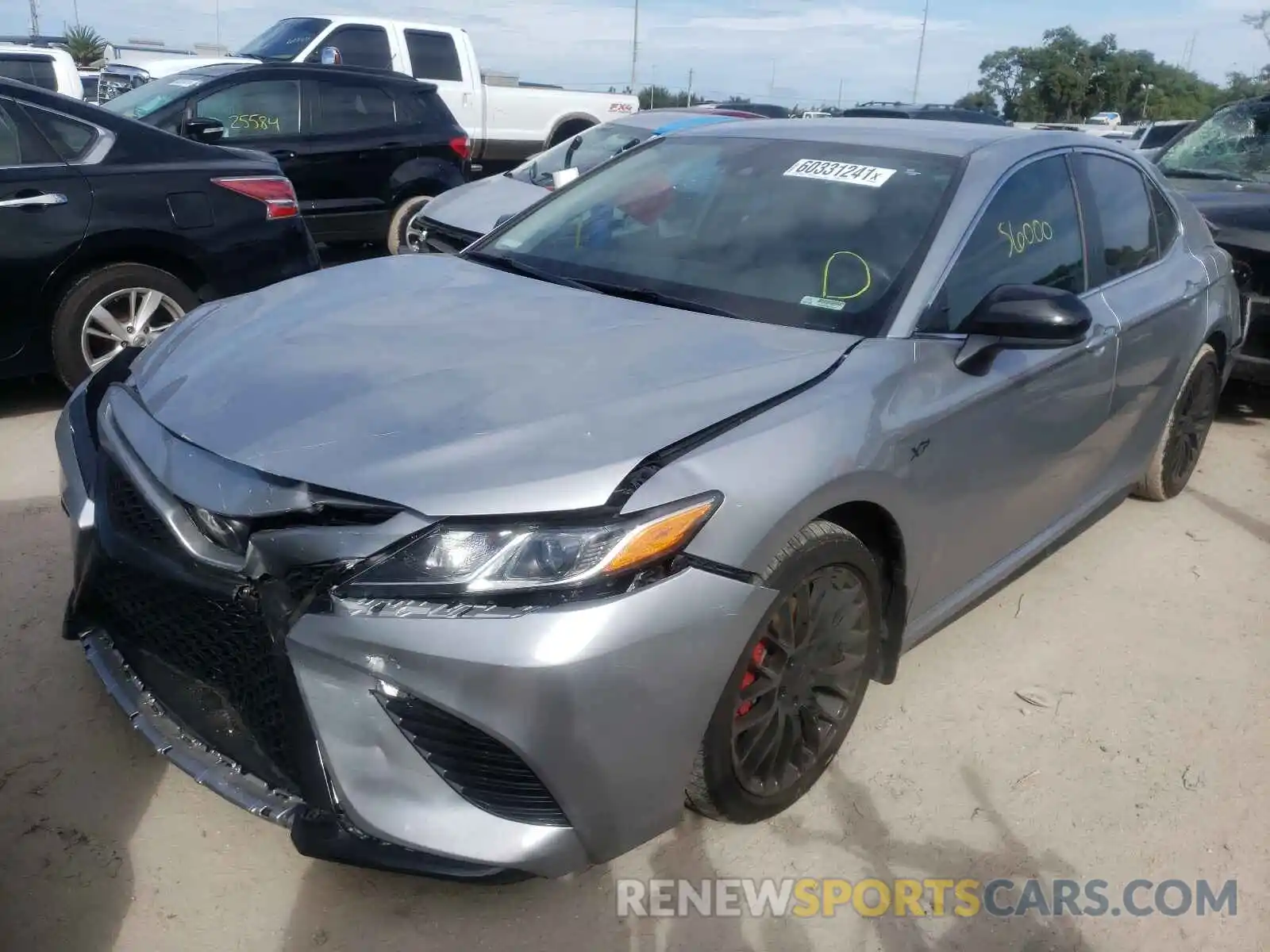 2 Photograph of a damaged car 4T1B11HK1KU700036 TOYOTA CAMRY 2019