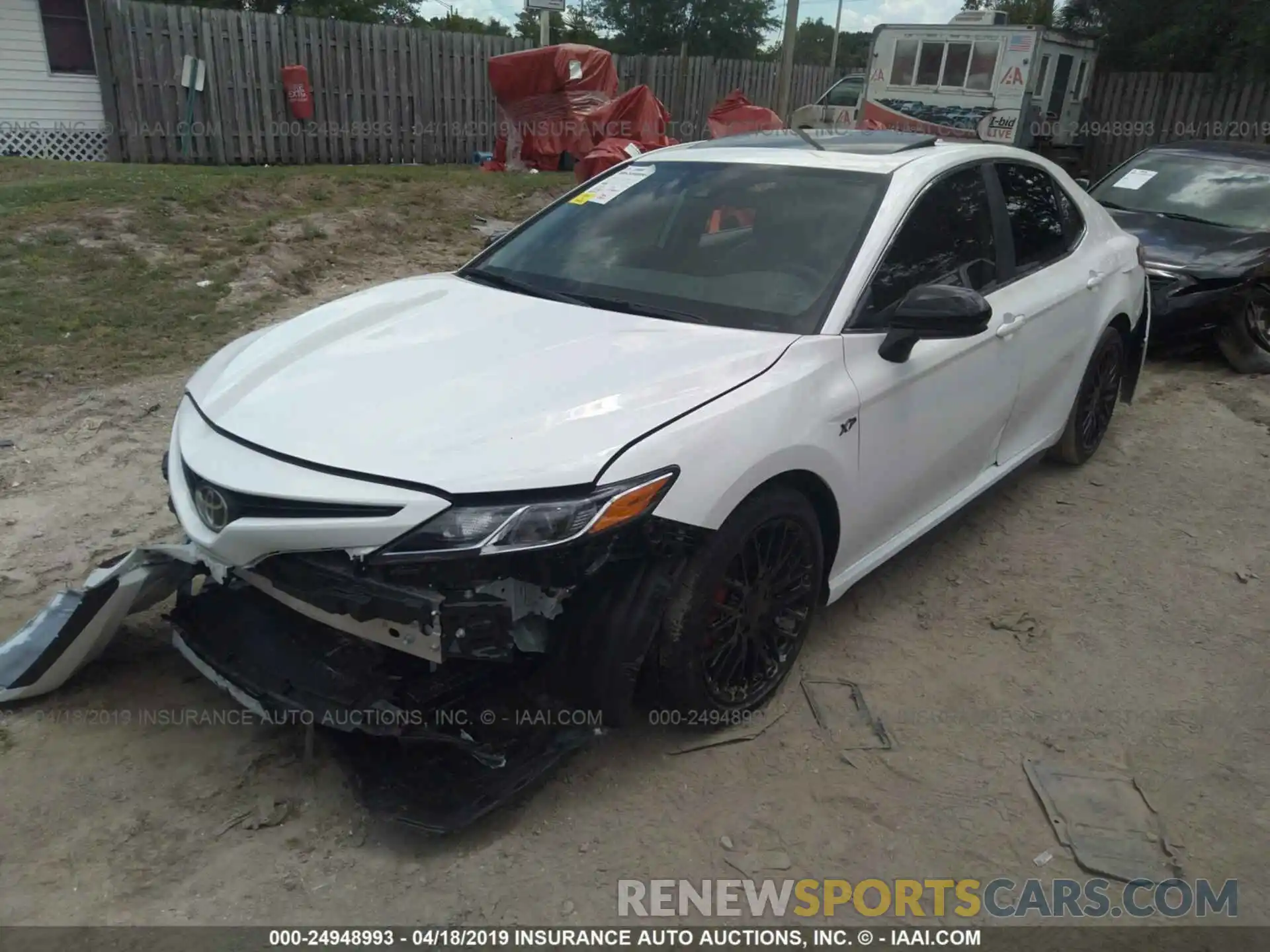 2 Photograph of a damaged car 4T1B11HK1KU700781 TOYOTA CAMRY 2019