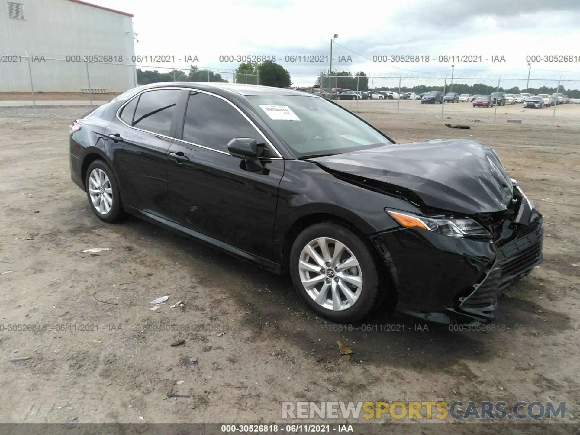 1 Photograph of a damaged car 4T1B11HK1KU700800 TOYOTA CAMRY 2019