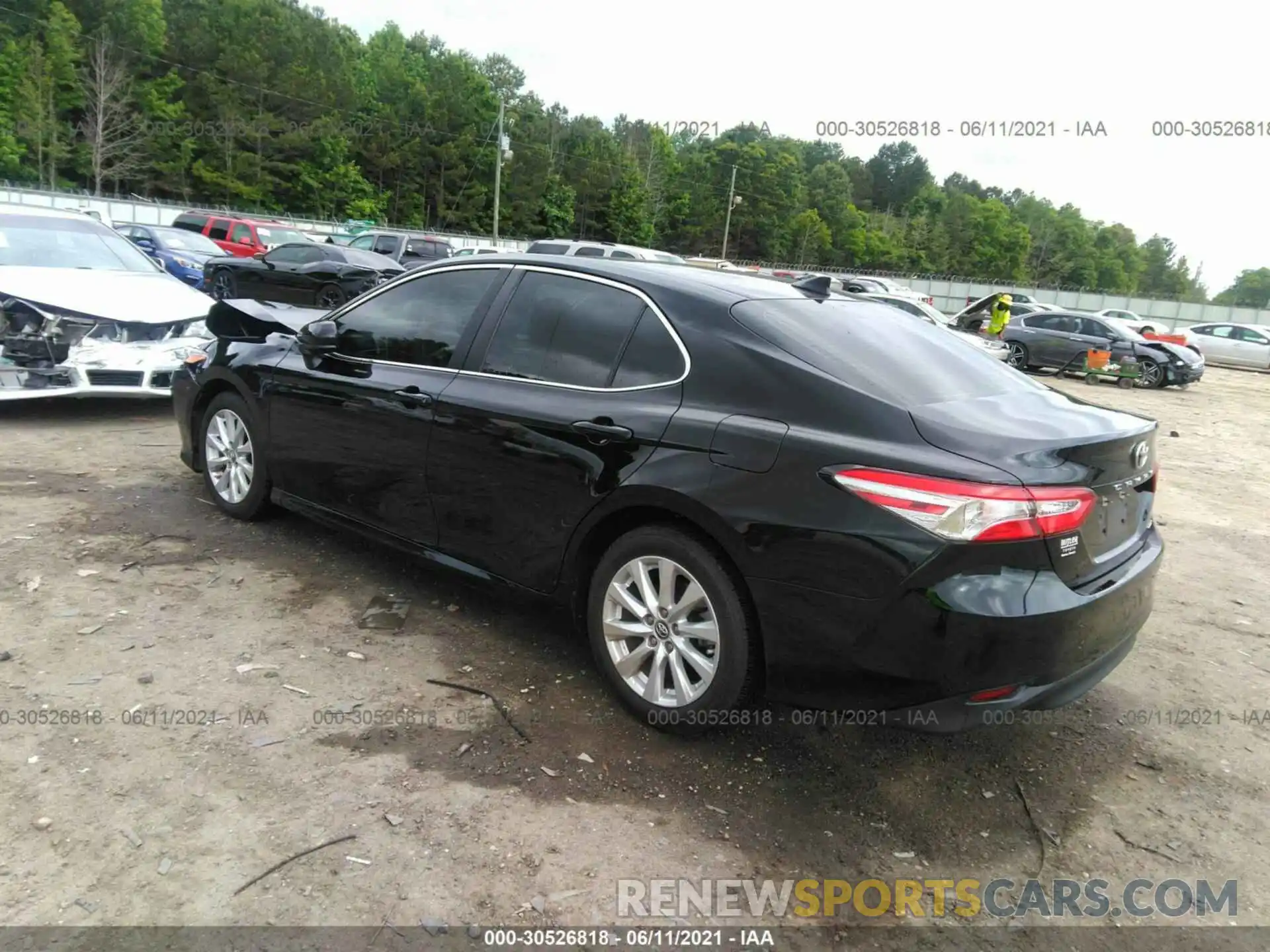 3 Photograph of a damaged car 4T1B11HK1KU700800 TOYOTA CAMRY 2019