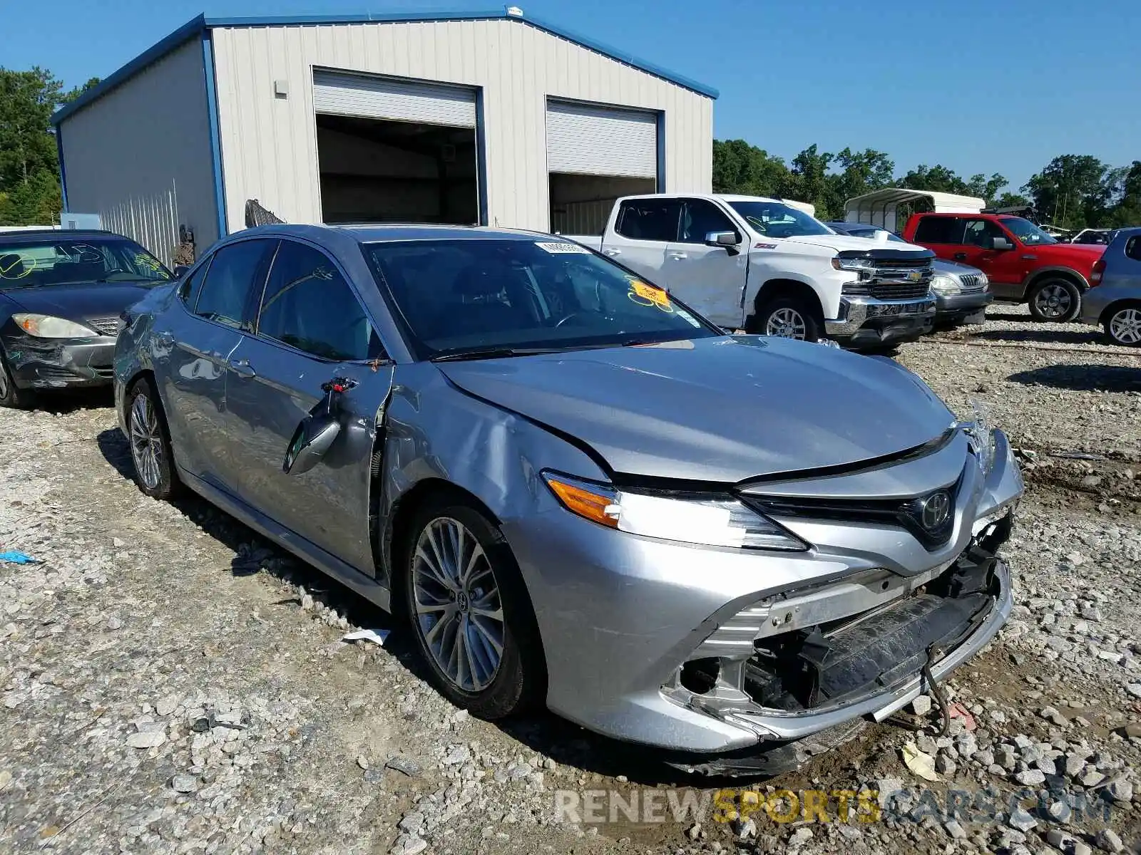 1 Photograph of a damaged car 4T1B11HK1KU701767 TOYOTA CAMRY 2019