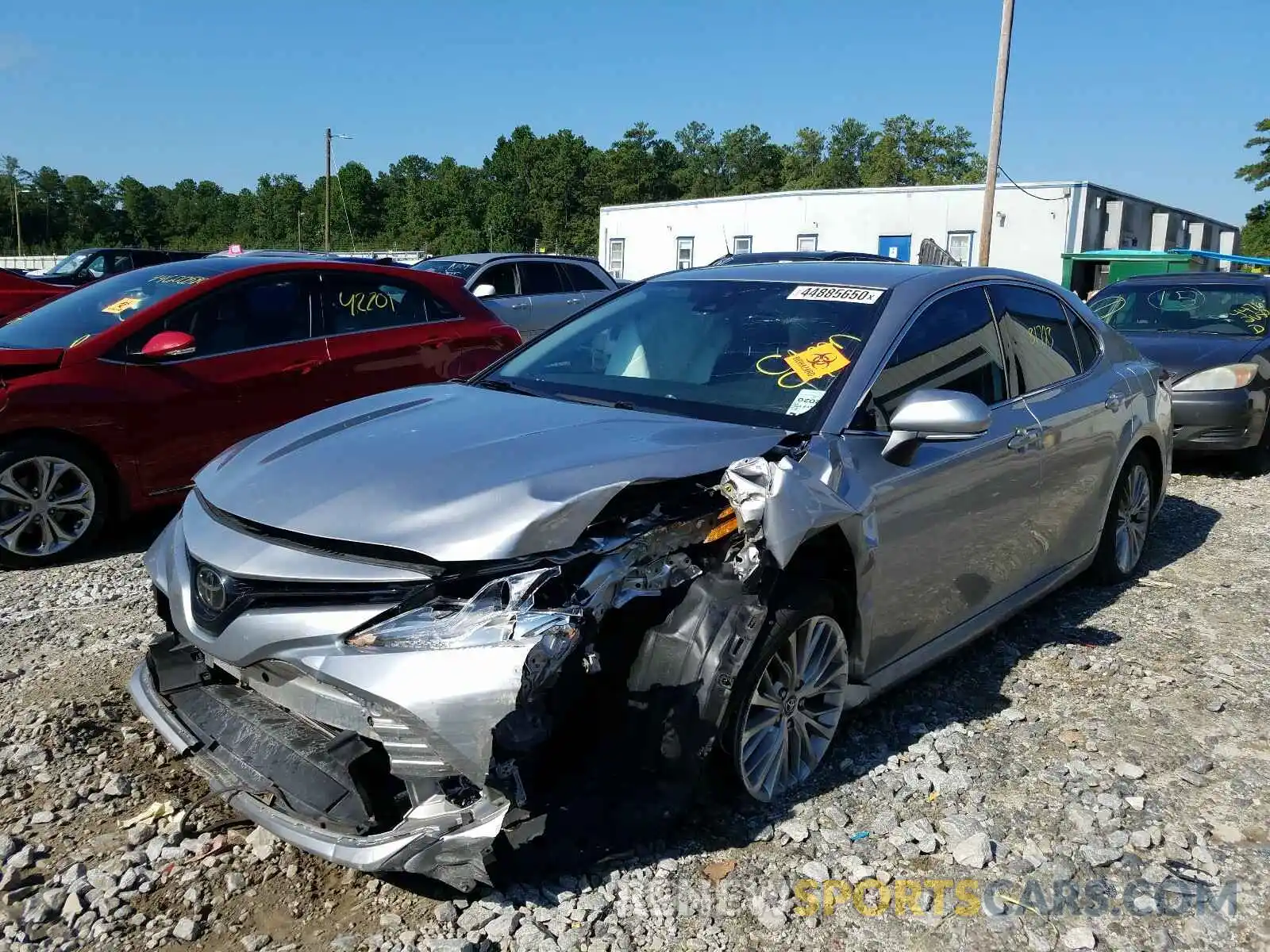 2 Photograph of a damaged car 4T1B11HK1KU701767 TOYOTA CAMRY 2019