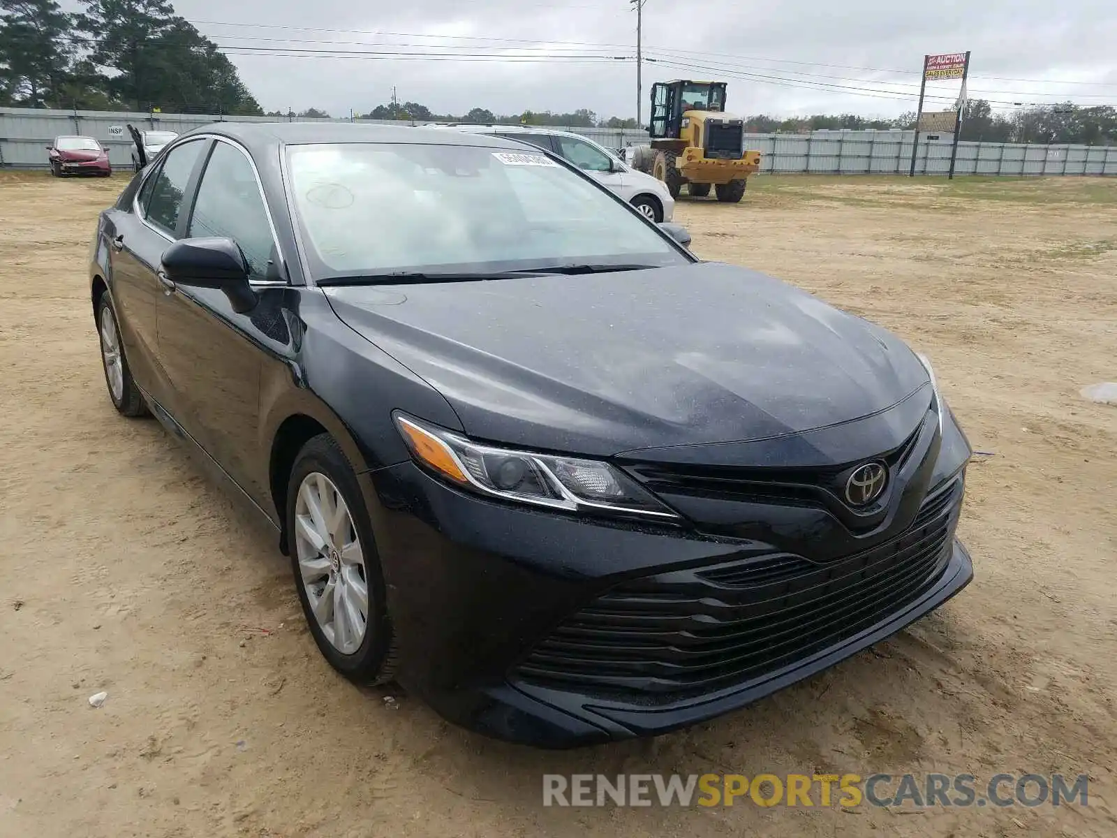 1 Photograph of a damaged car 4T1B11HK1KU705558 TOYOTA CAMRY 2019