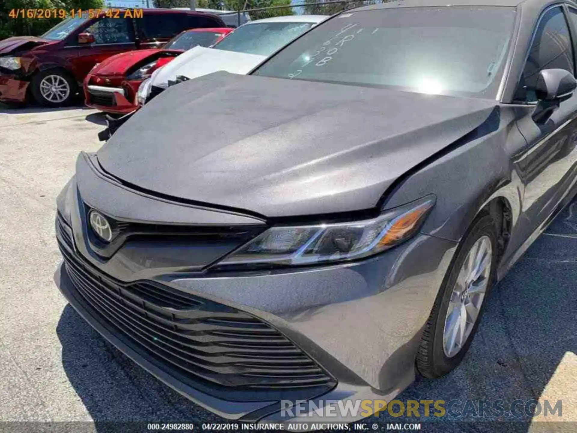 14 Photograph of a damaged car 4T1B11HK1KU707729 TOYOTA CAMRY 2019