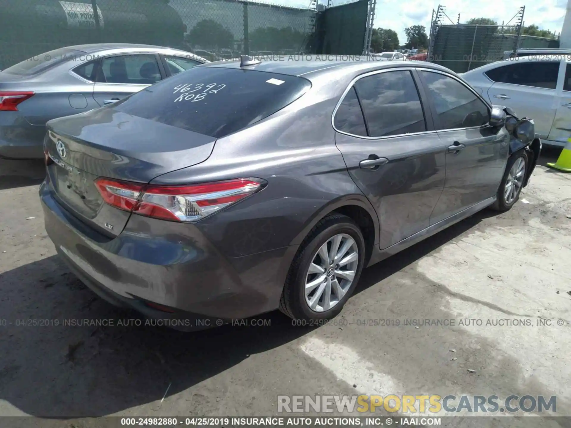 4 Photograph of a damaged car 4T1B11HK1KU707729 TOYOTA CAMRY 2019