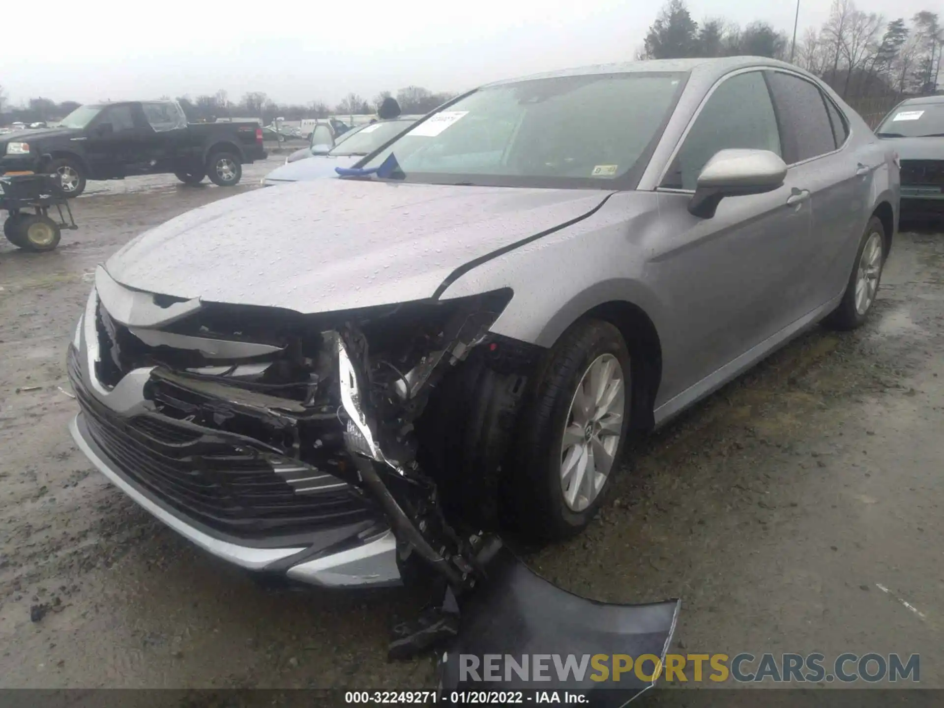 2 Photograph of a damaged car 4T1B11HK1KU708783 TOYOTA CAMRY 2019