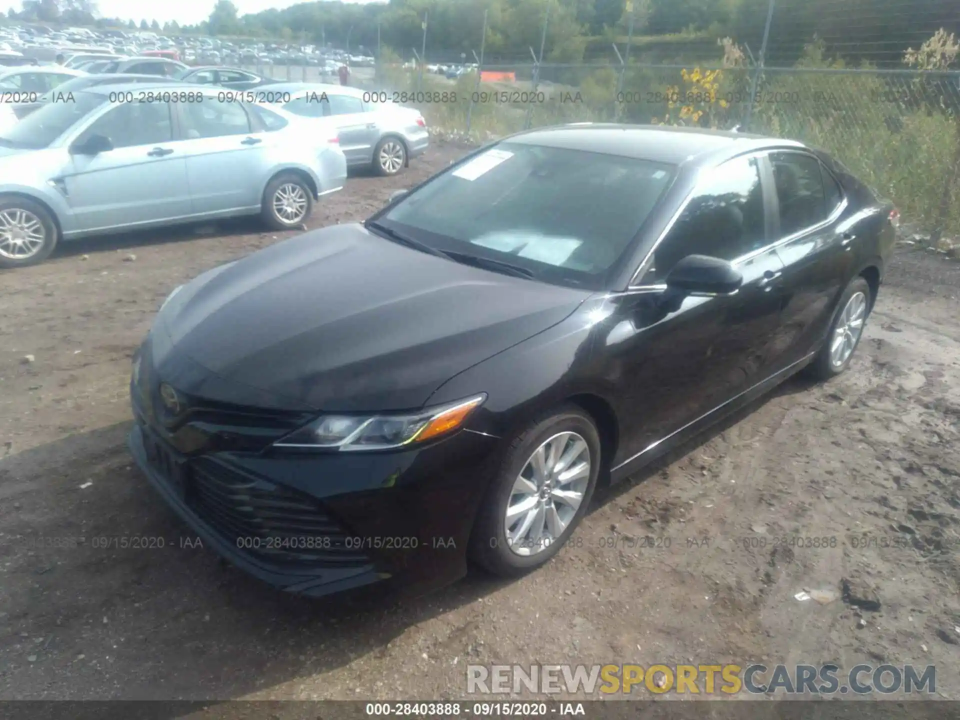 2 Photograph of a damaged car 4T1B11HK1KU709819 TOYOTA CAMRY 2019