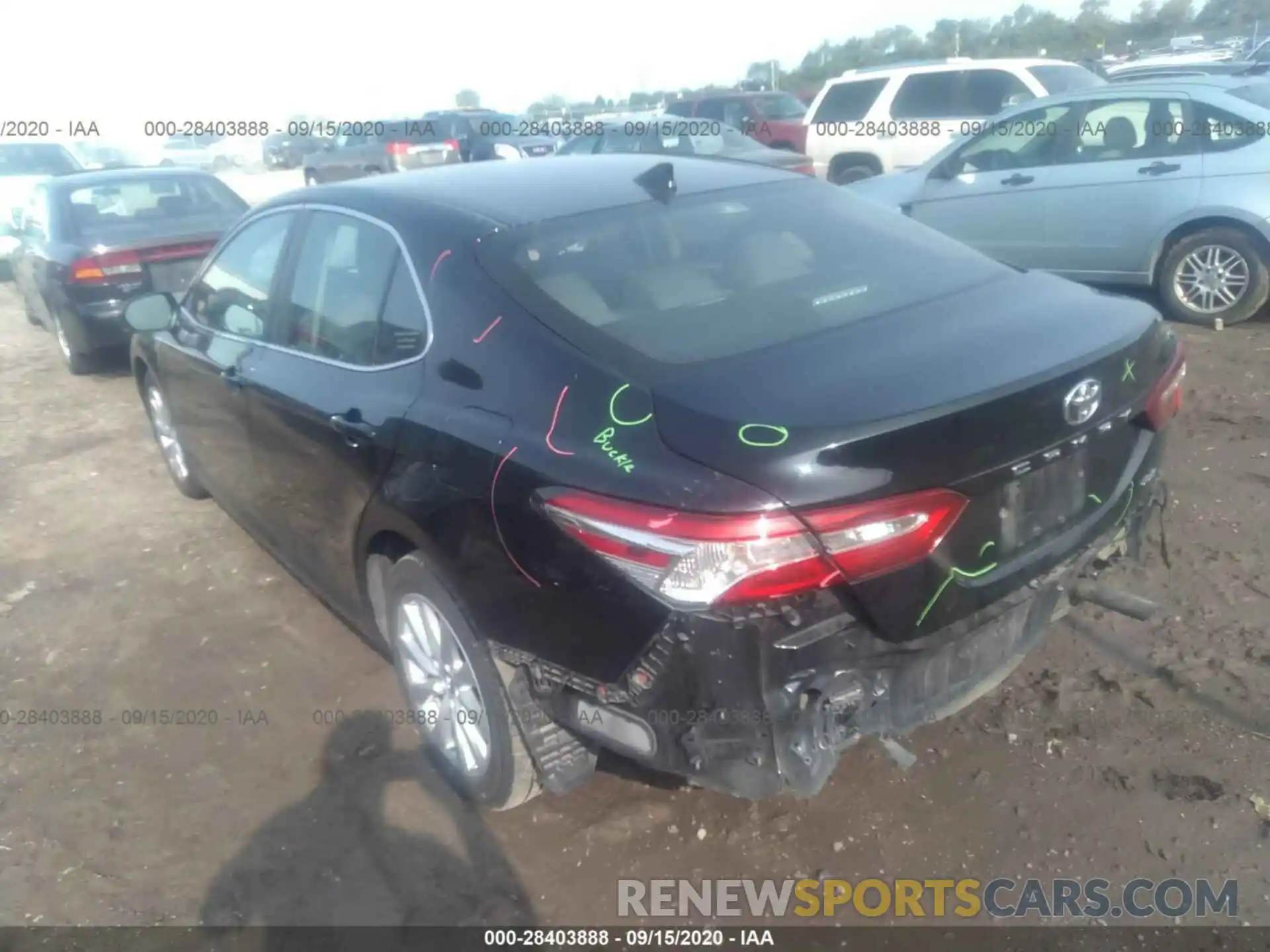 3 Photograph of a damaged car 4T1B11HK1KU709819 TOYOTA CAMRY 2019