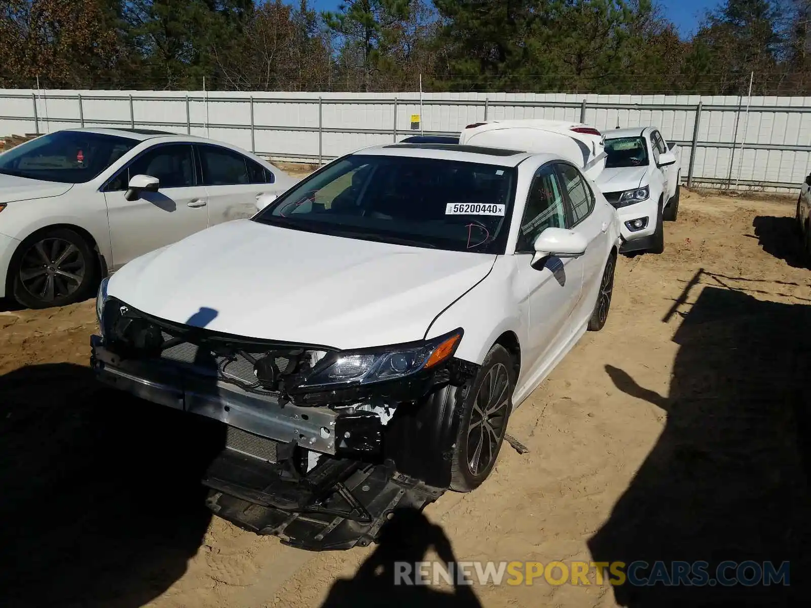 2 Photograph of a damaged car 4T1B11HK1KU711148 TOYOTA CAMRY 2019