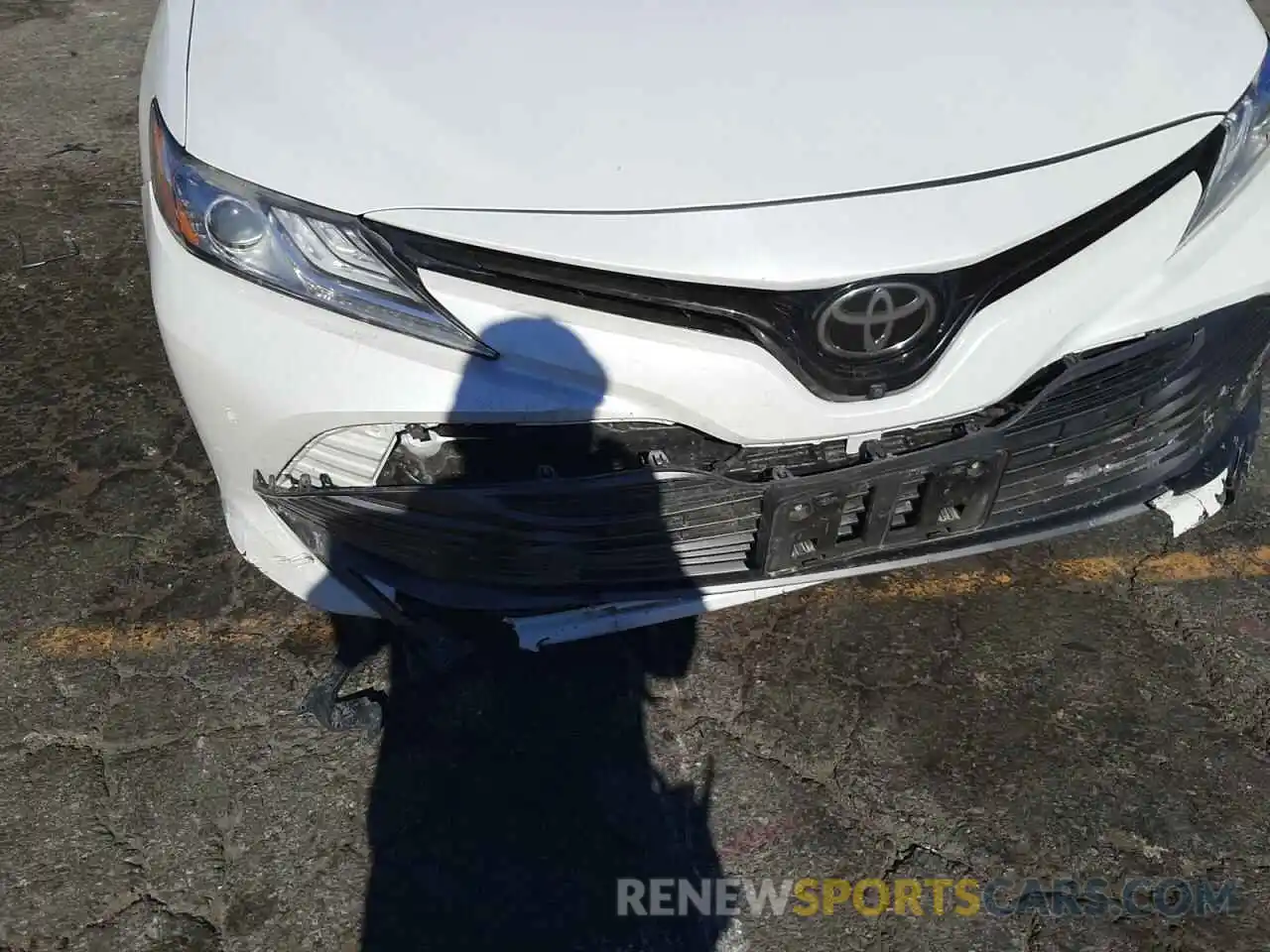 9 Photograph of a damaged car 4T1B11HK1KU713322 TOYOTA CAMRY 2019