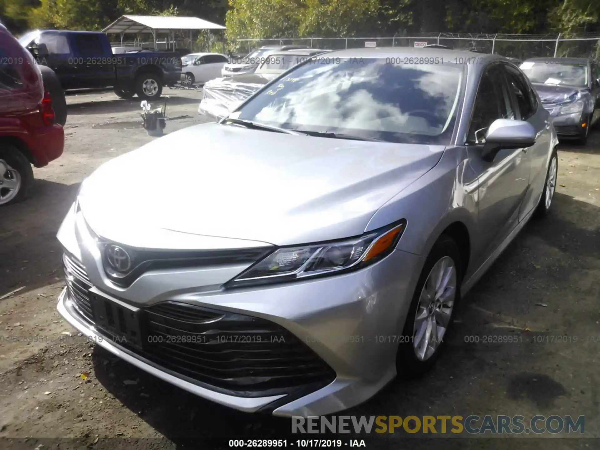 2 Photograph of a damaged car 4T1B11HK1KU714230 TOYOTA CAMRY 2019